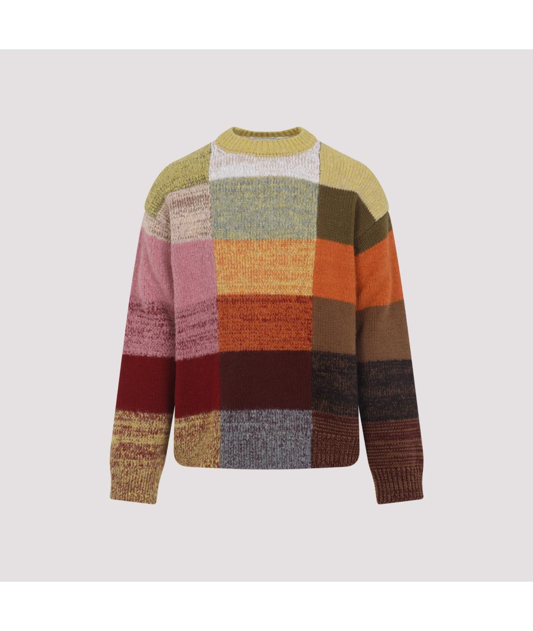 DRIES VAN NOTEN Мульти шерстяной джемпер / свитер, фото 2