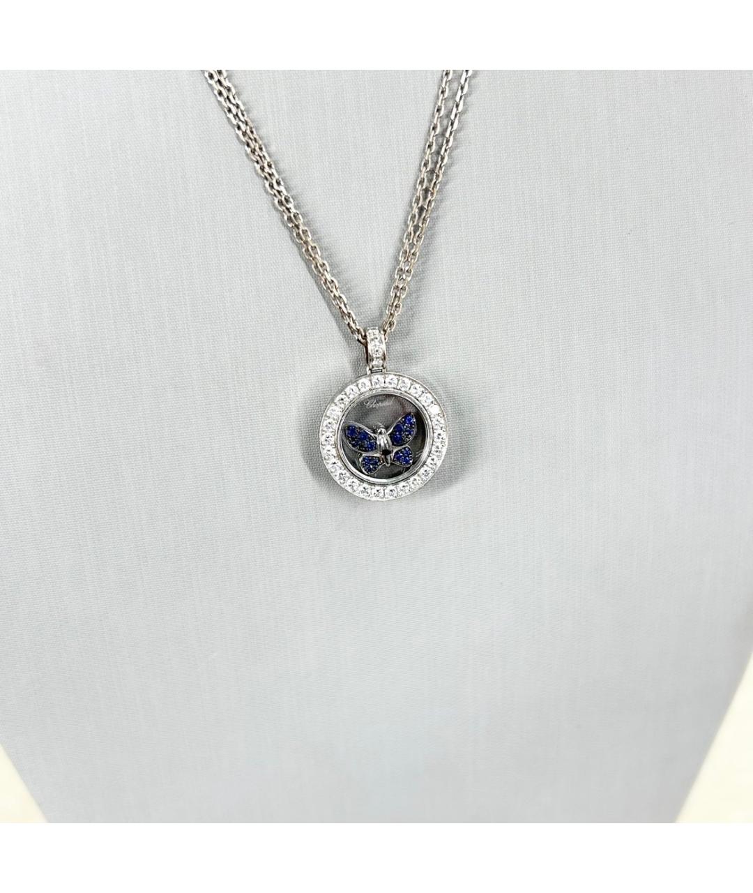 CHOPARD Серебряное колье из белого золота, фото 4