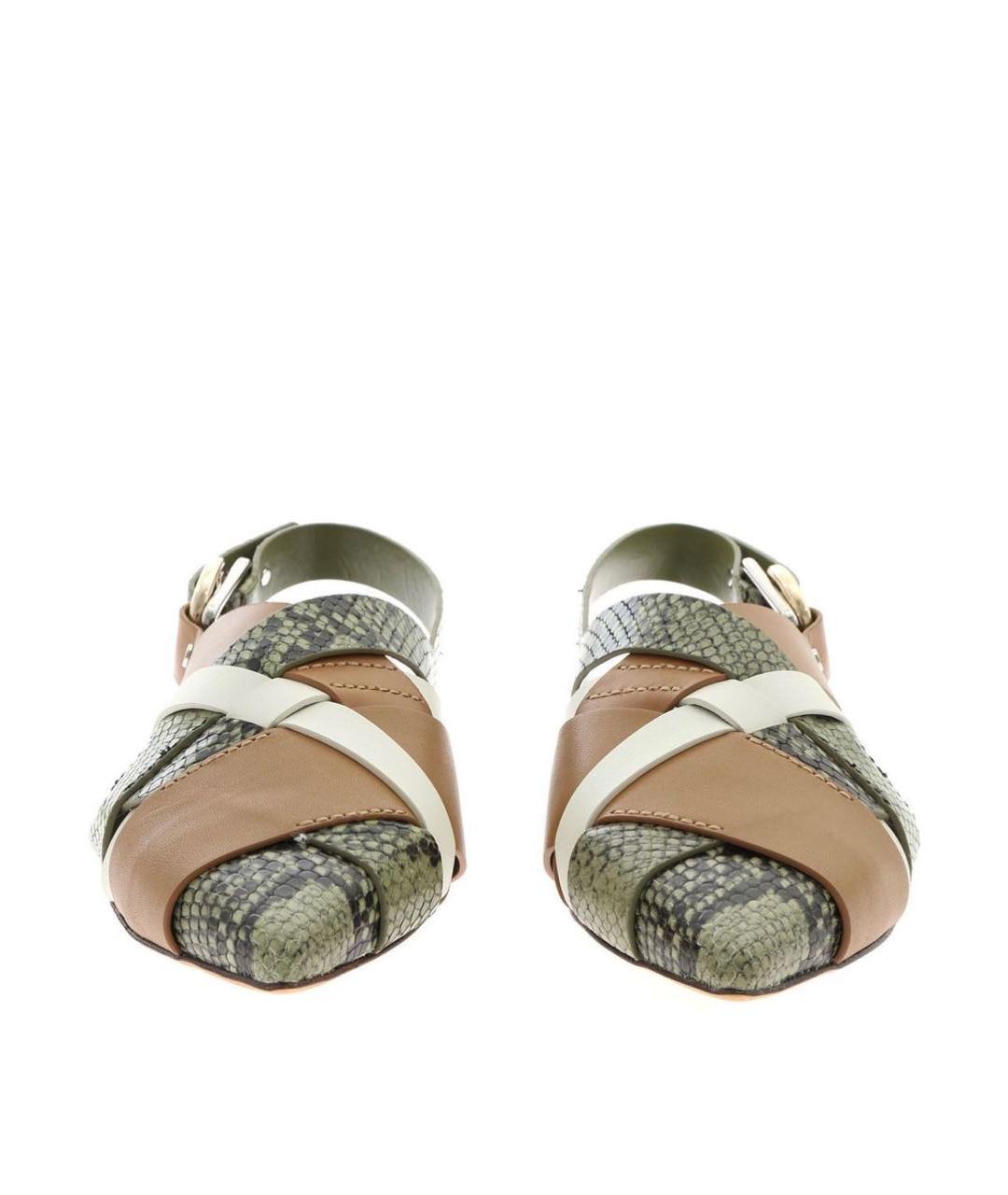3.1 PHILLIP LIM Мульти кожаные мюли, фото 2