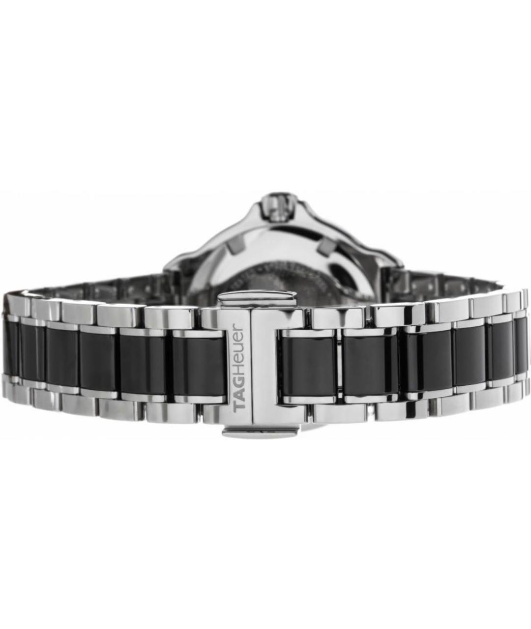 TAG HEUER Черные стальные часы, фото 2