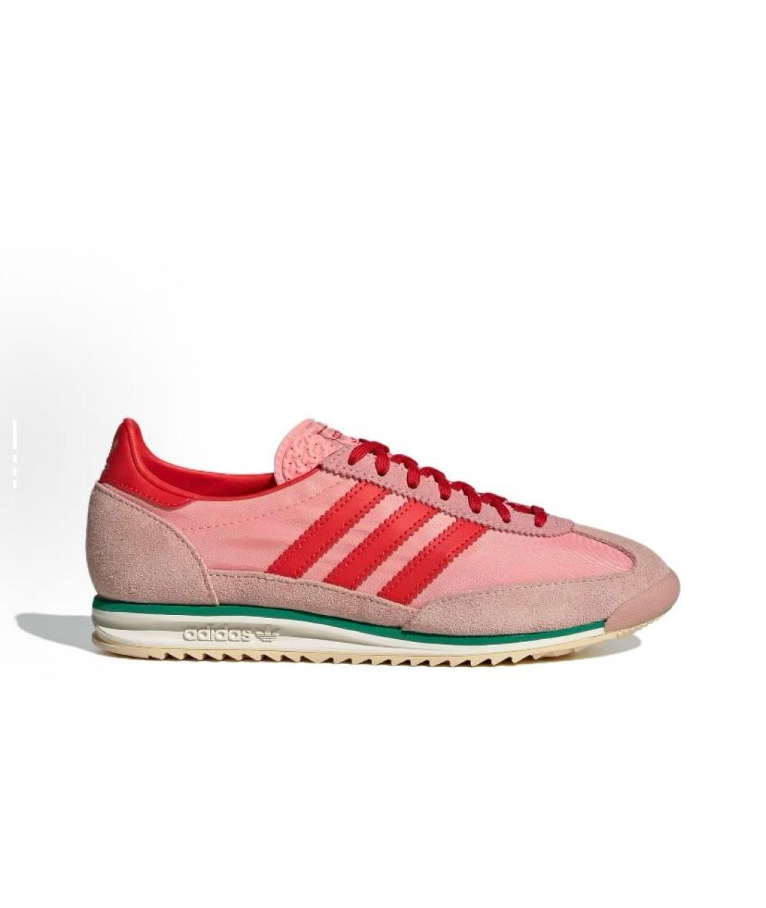 ADIDAS Розовые текстильные кроссовки, фото 8