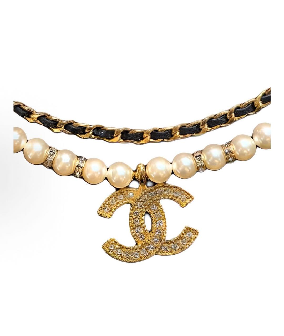 CHANEL Золотой чокер, фото 2