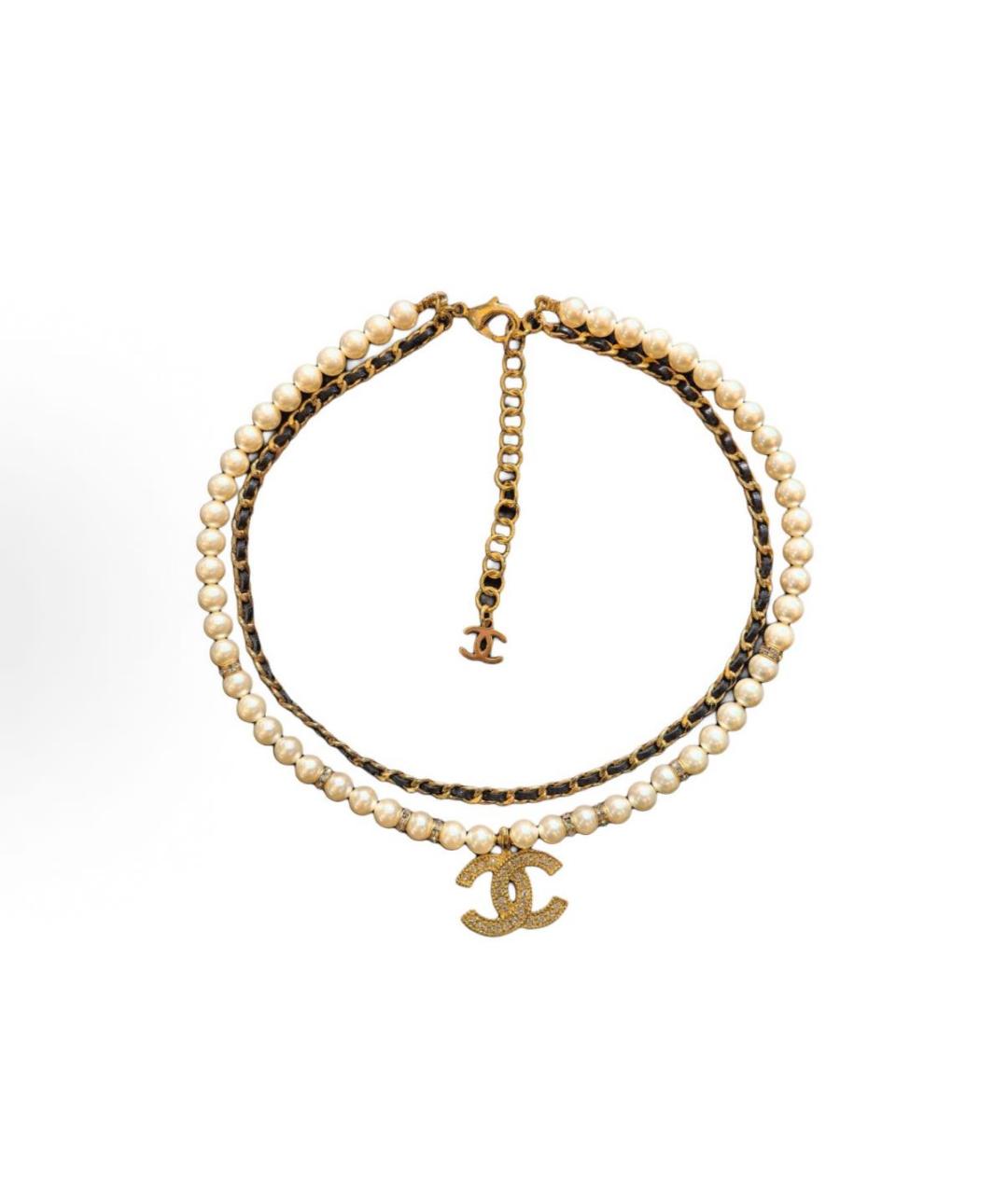 CHANEL Золотой чокер, фото 5