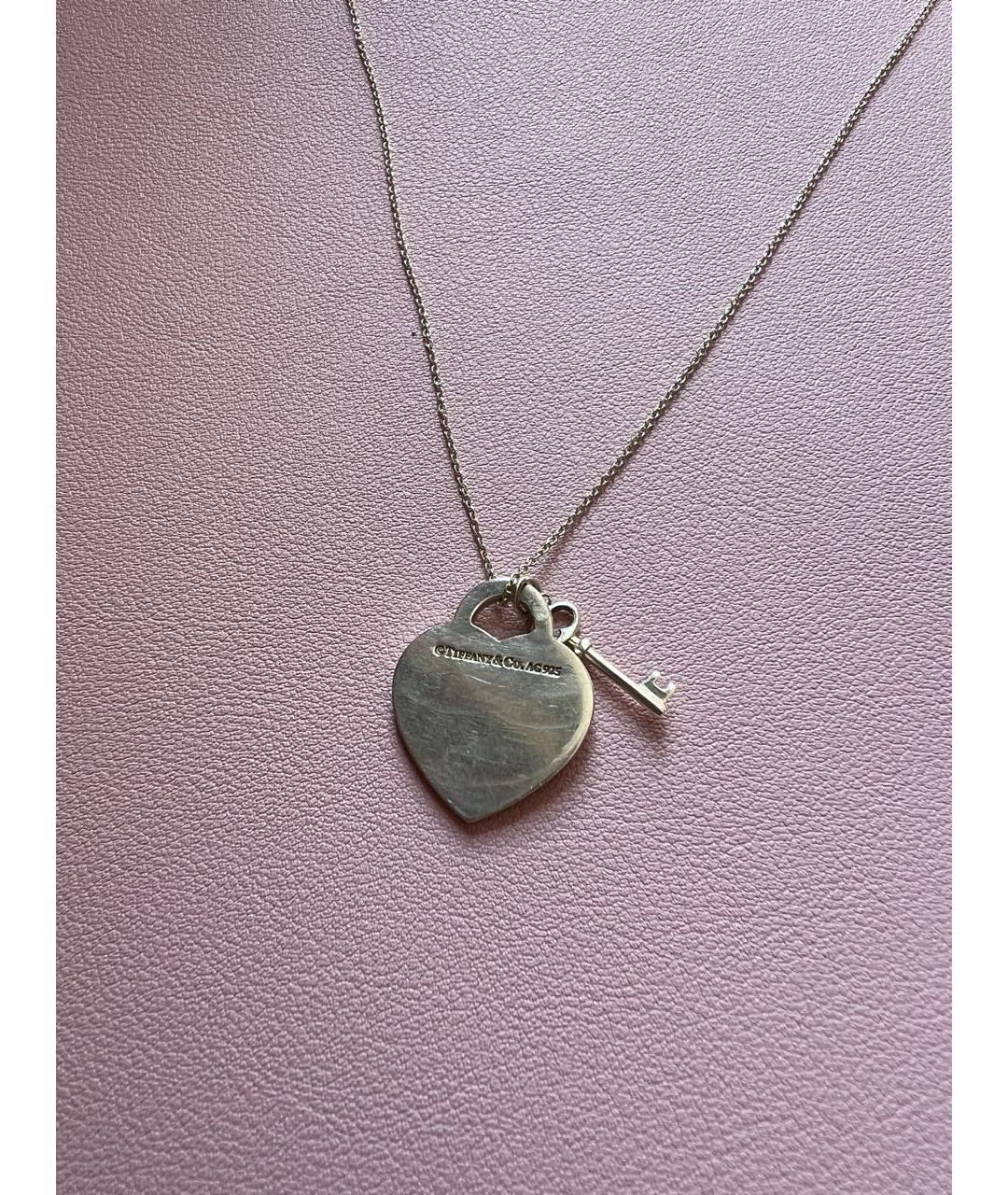 TIFFANY&CO Серебрянный серебряный кулон, фото 3