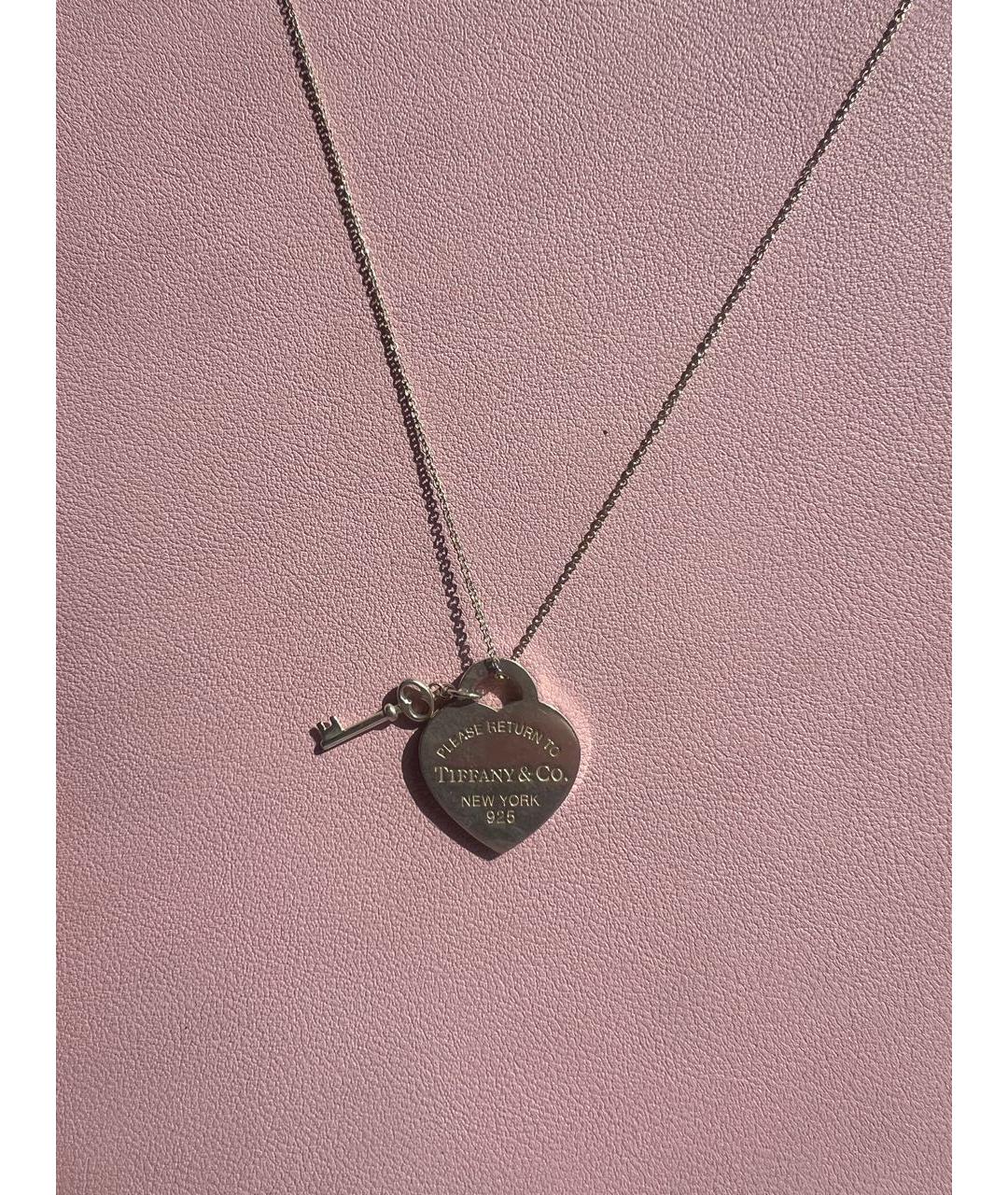 TIFFANY&CO Серебрянный серебряный кулон, фото 2