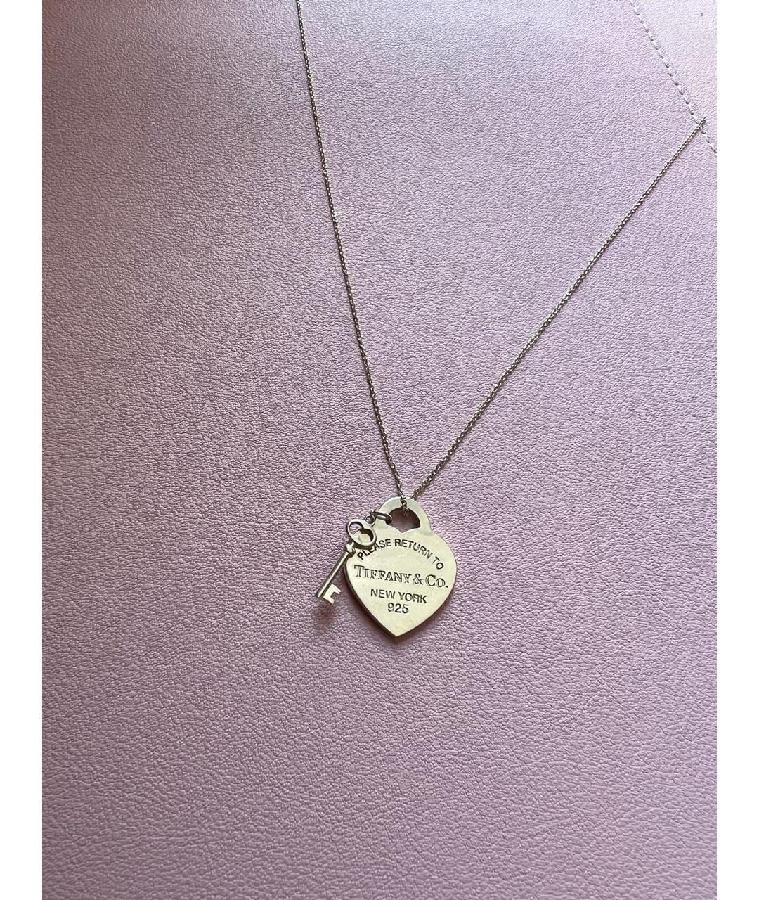 TIFFANY&CO Серебрянный серебряный кулон, фото 7