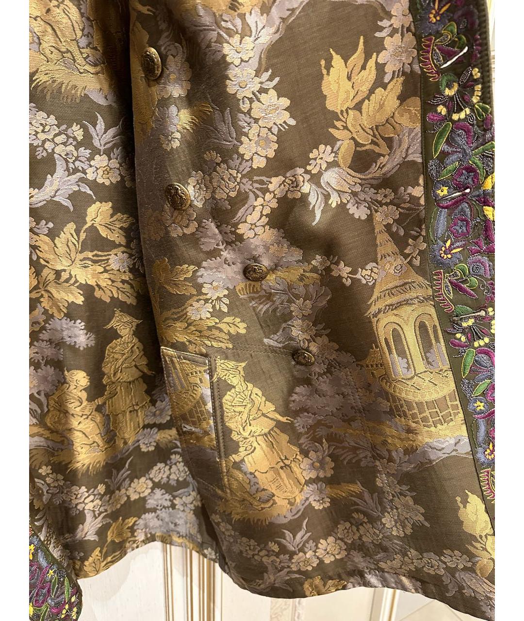 ETRO Хаки хлопковая парка, фото 6