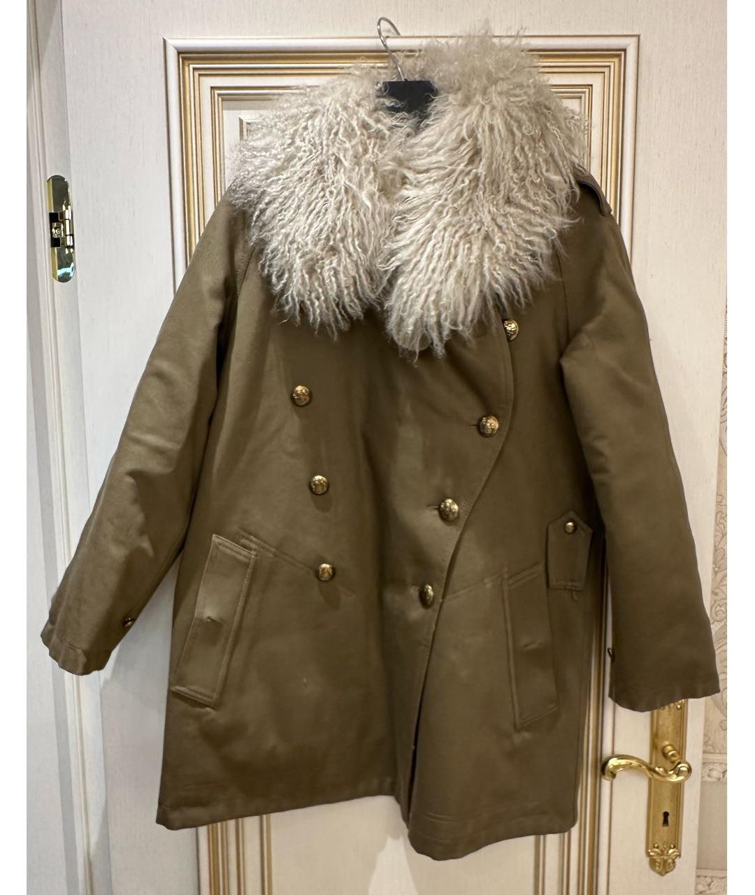 ETRO Хаки хлопковая парка, фото 7