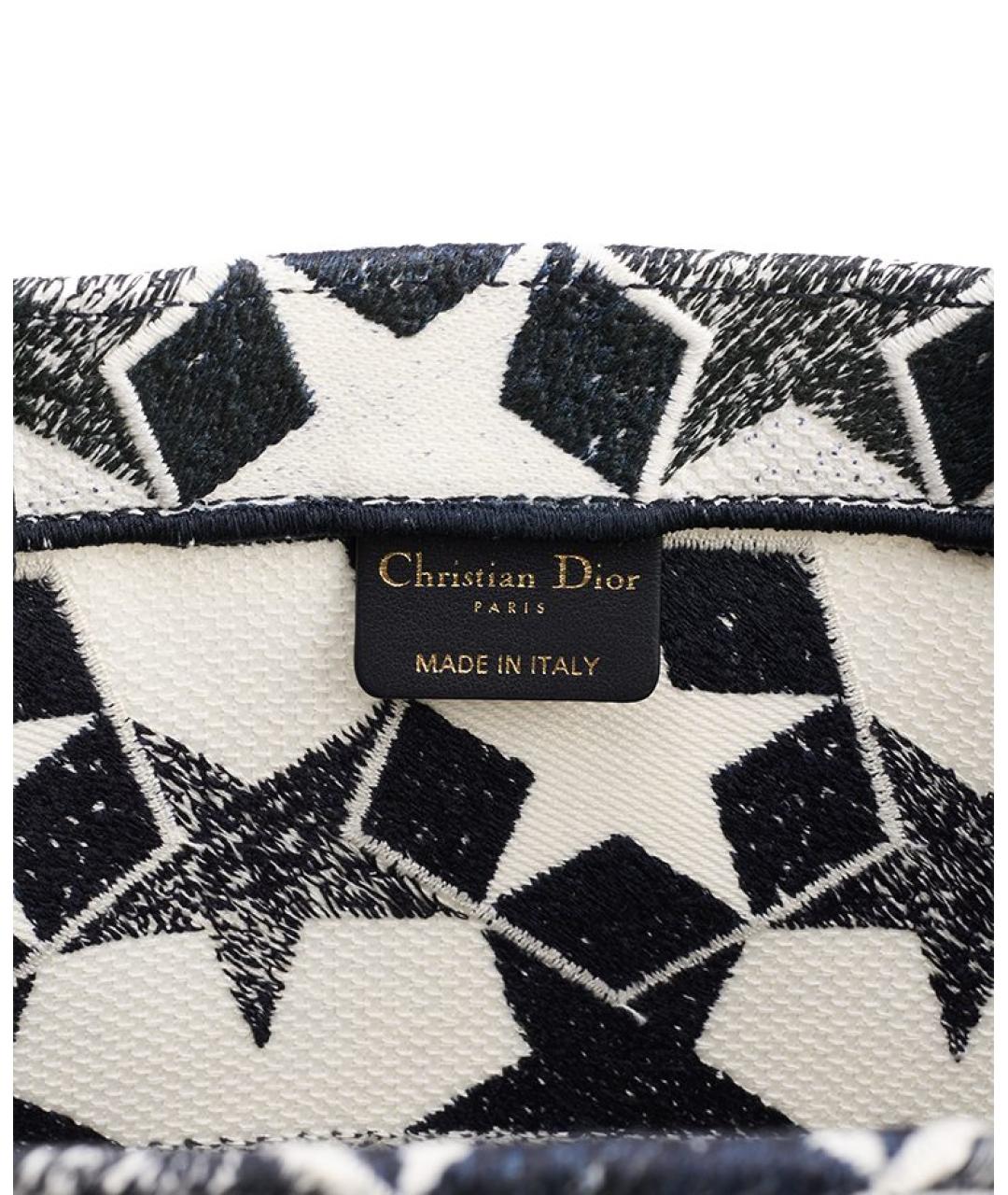 CHRISTIAN DIOR Синяя сумка тоут, фото 5