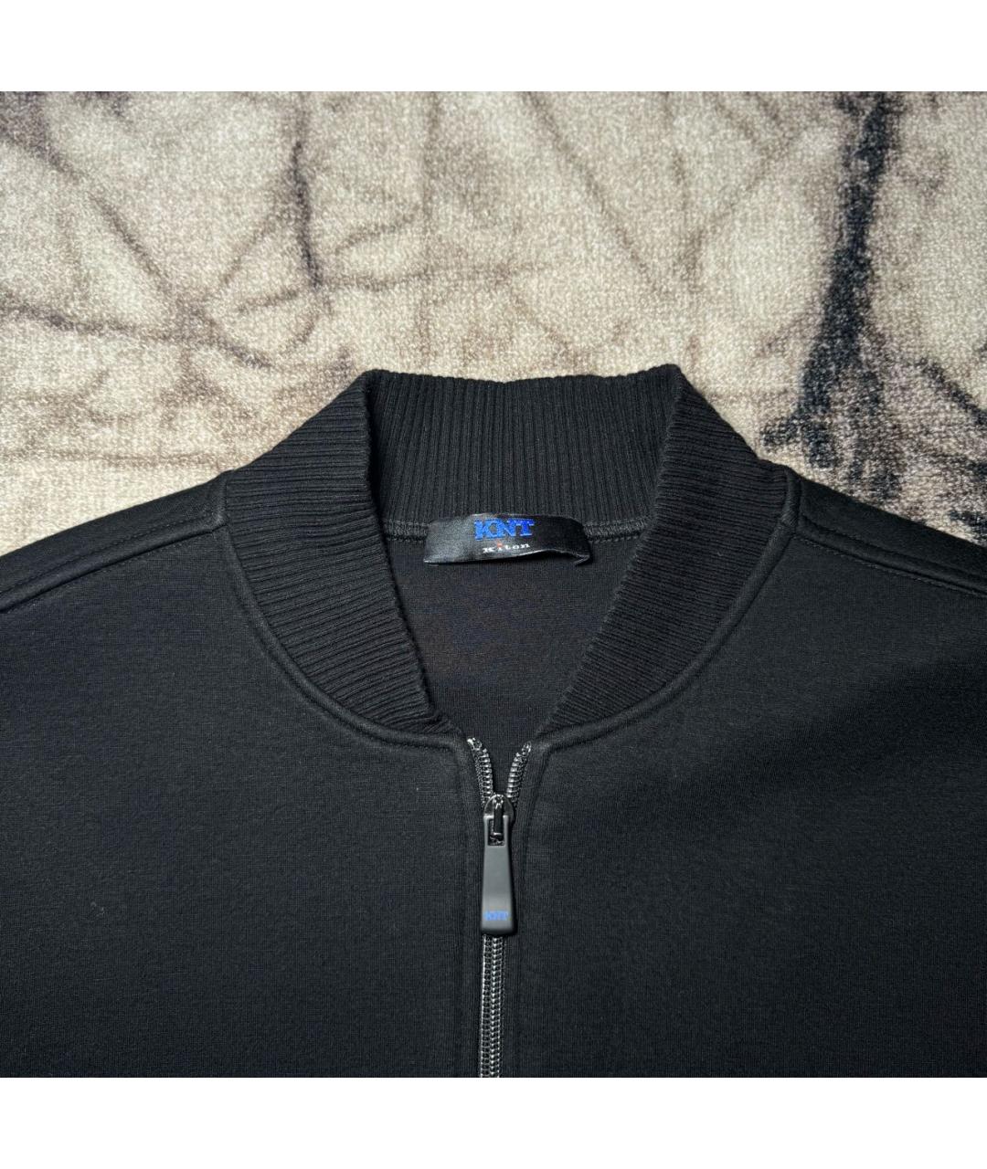 KITON Черная куртка, фото 3