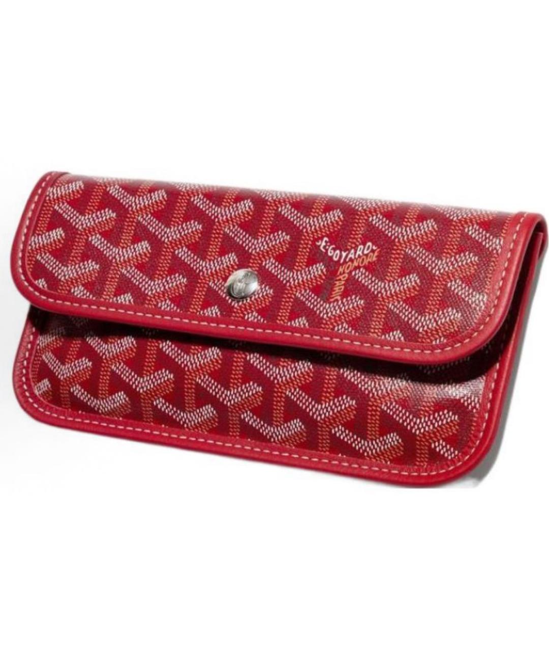 GOYARD Красная сумка тоут, фото 5