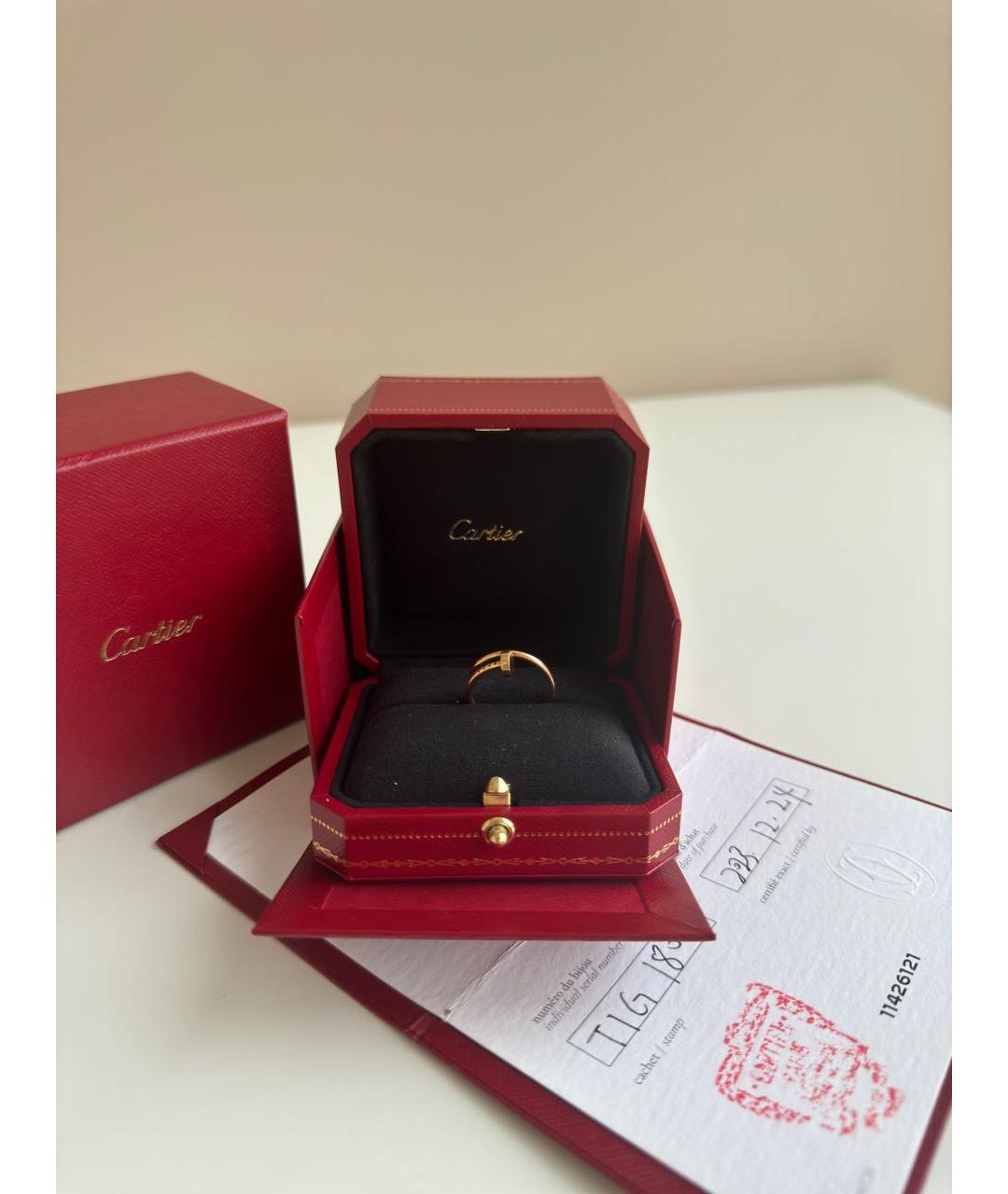 CARTIER Золотое кольцо из желтого золота, фото 2