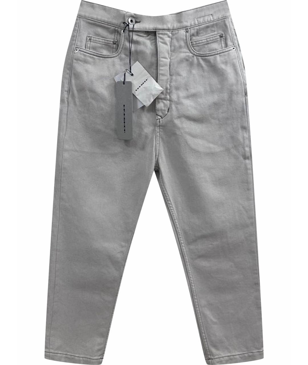 RICK OWENS DRKSHDW Бежевые хлопковые джинсы скинни, фото 1