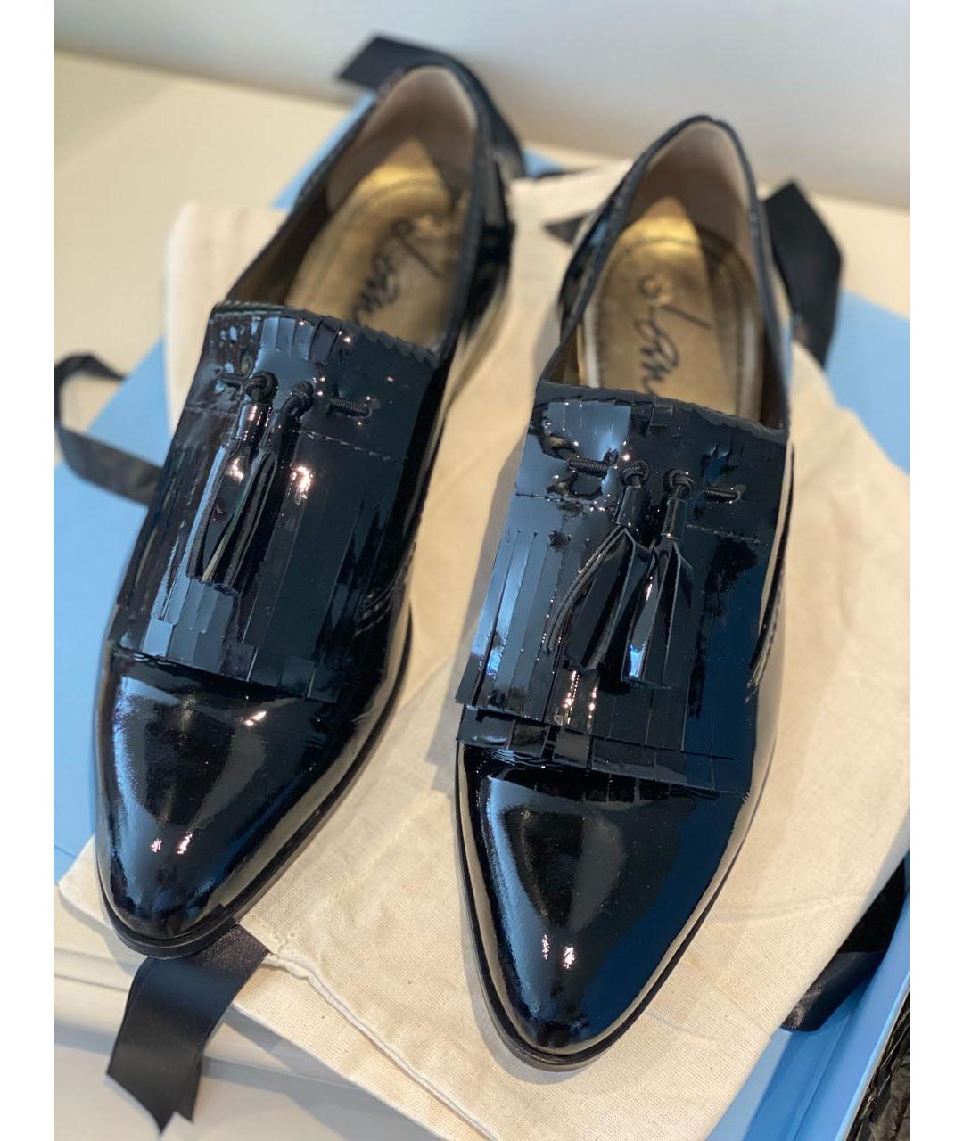 LANVIN Черные туфли из лакированной кожи, фото 2