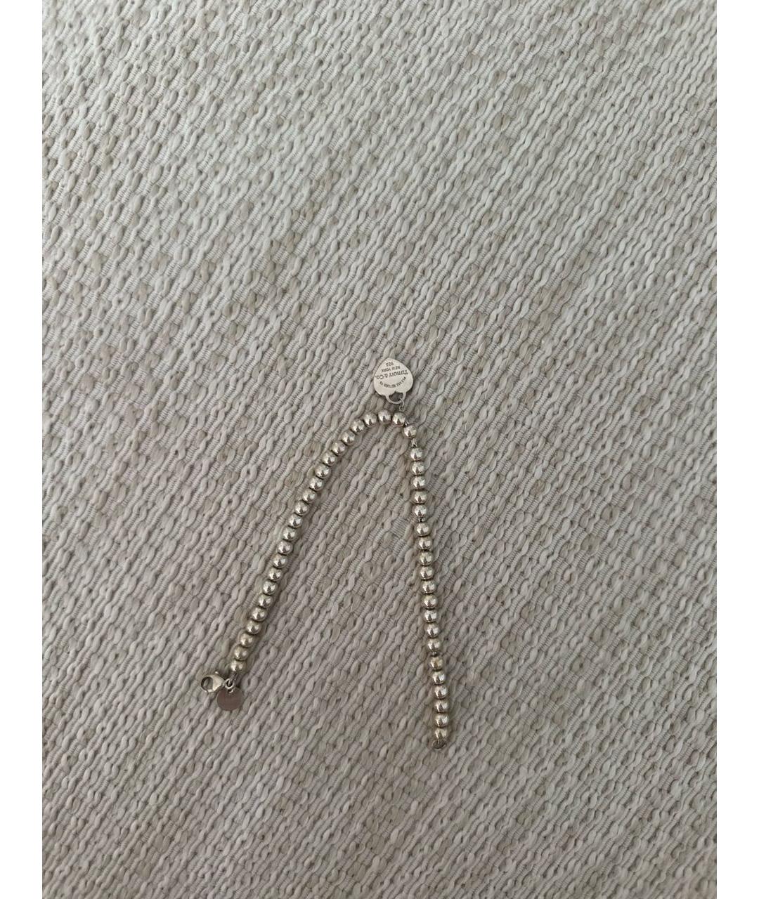 TIFFANY&CO Бирюзовый серебряный браслет, фото 4
