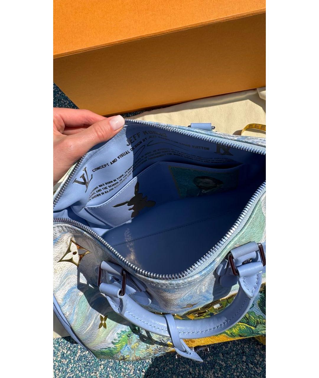 LOUIS VUITTON Мульти кожаная сумка тоут, фото 5