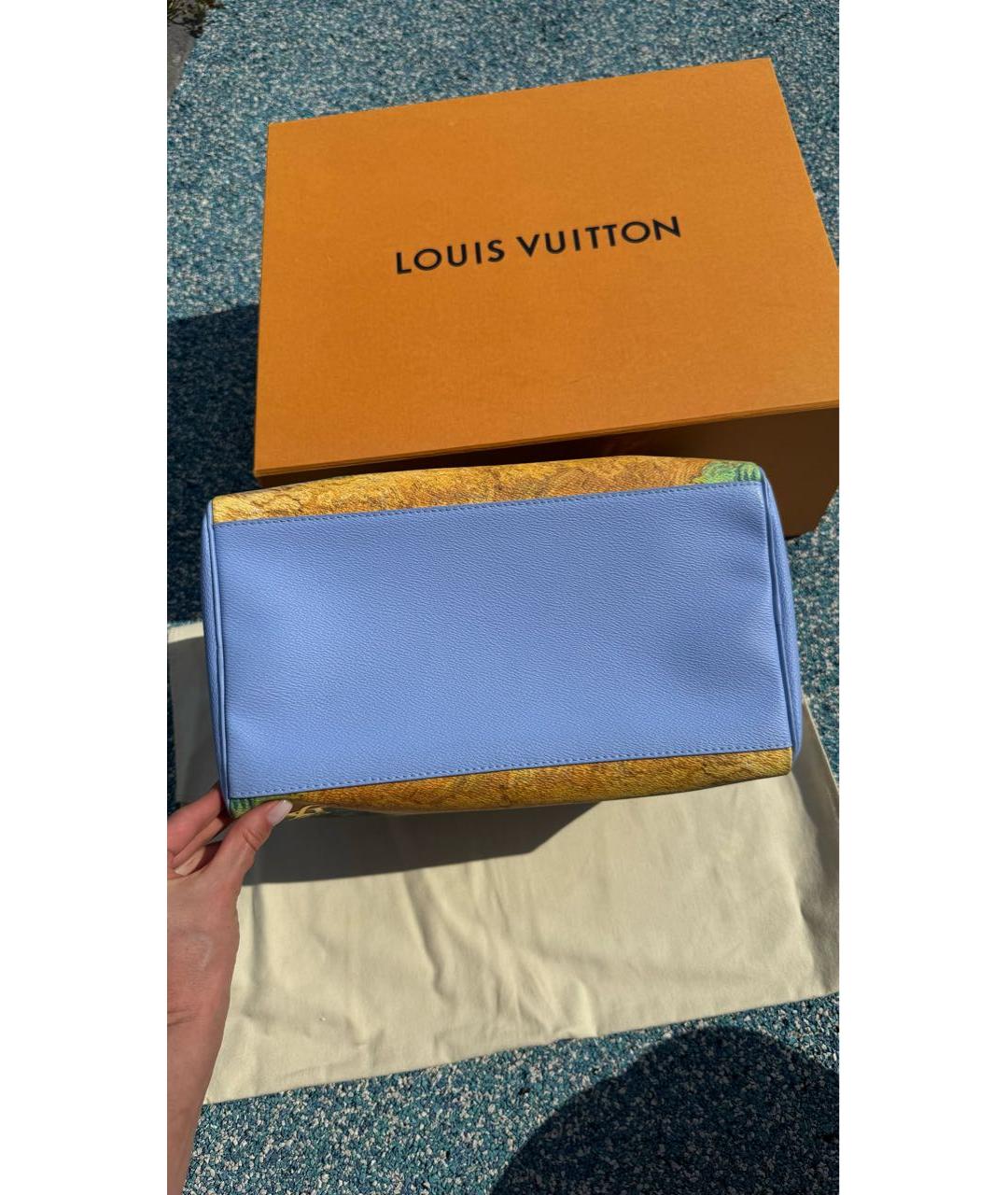 LOUIS VUITTON Мульти кожаная сумка тоут, фото 4