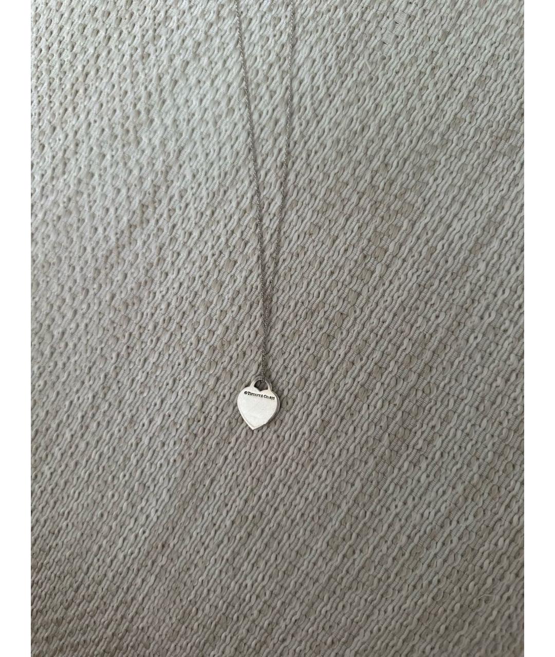TIFFANY&CO Серебряное серебряное колье, фото 4