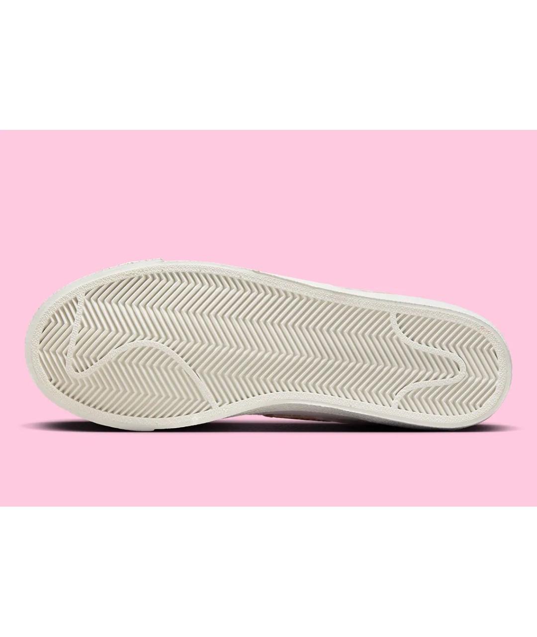 NIKE Розовые кожаные кеды, фото 6