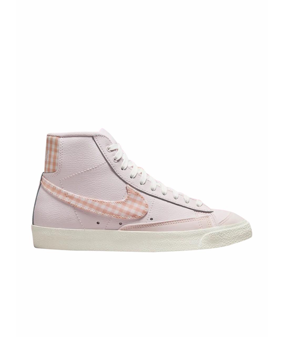 NIKE Розовые кожаные кеды, фото 1