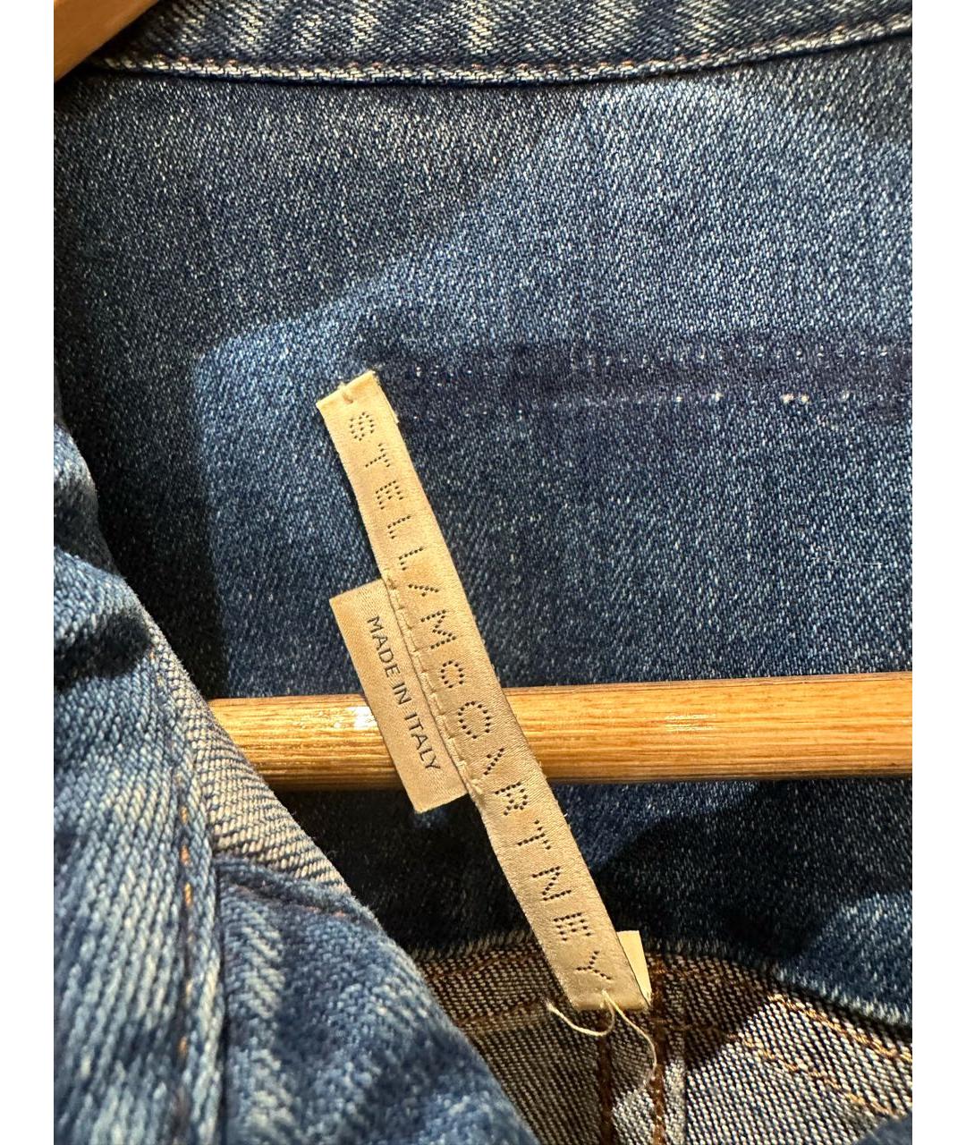 STELLA MCCARTNEY Синее деним повседневное платье, фото 3