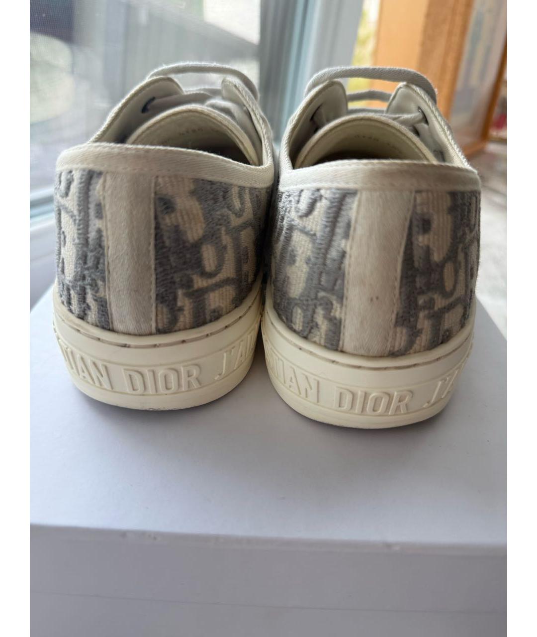 CHRISTIAN DIOR Белые кеды, фото 2