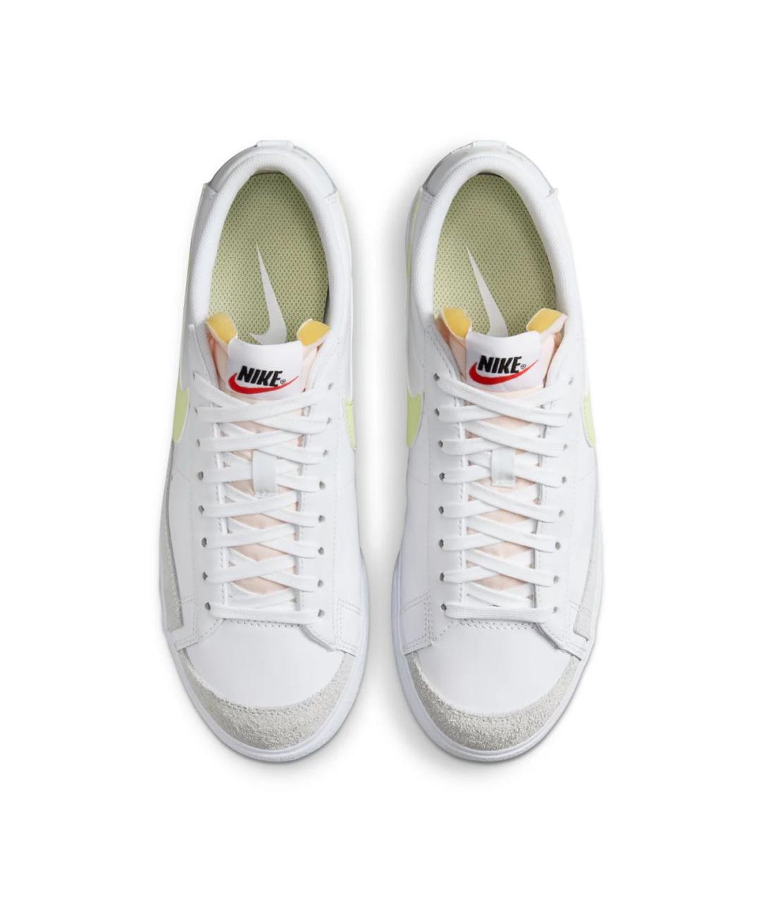 NIKE Белые кожаные кеды, фото 5