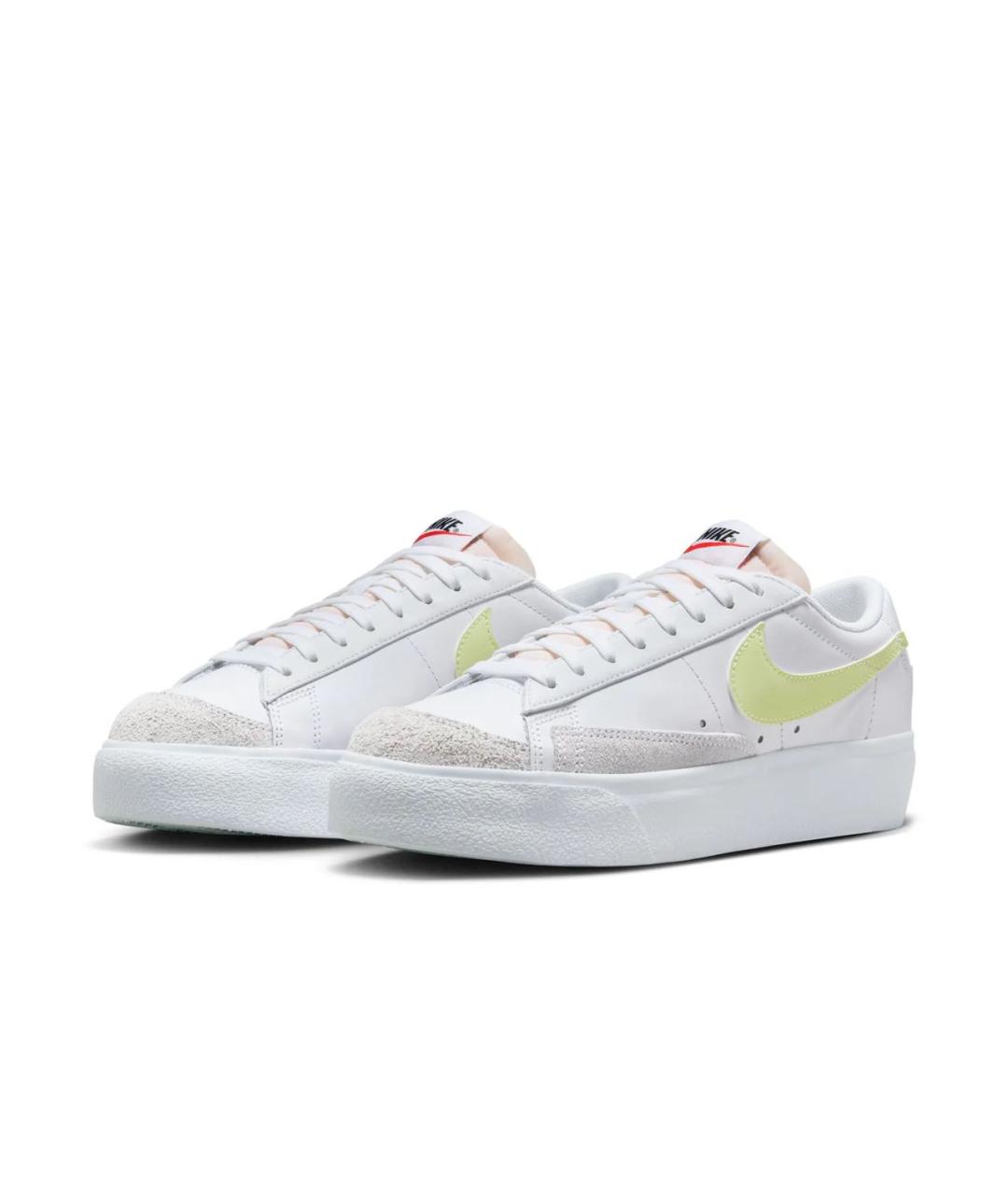 NIKE Белые кожаные кеды, фото 4