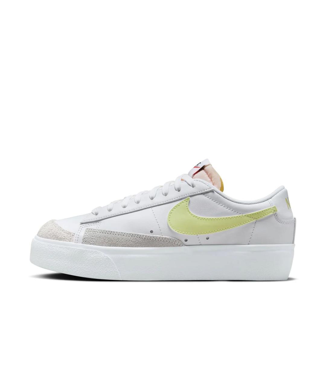 NIKE Белые кожаные кеды, фото 2
