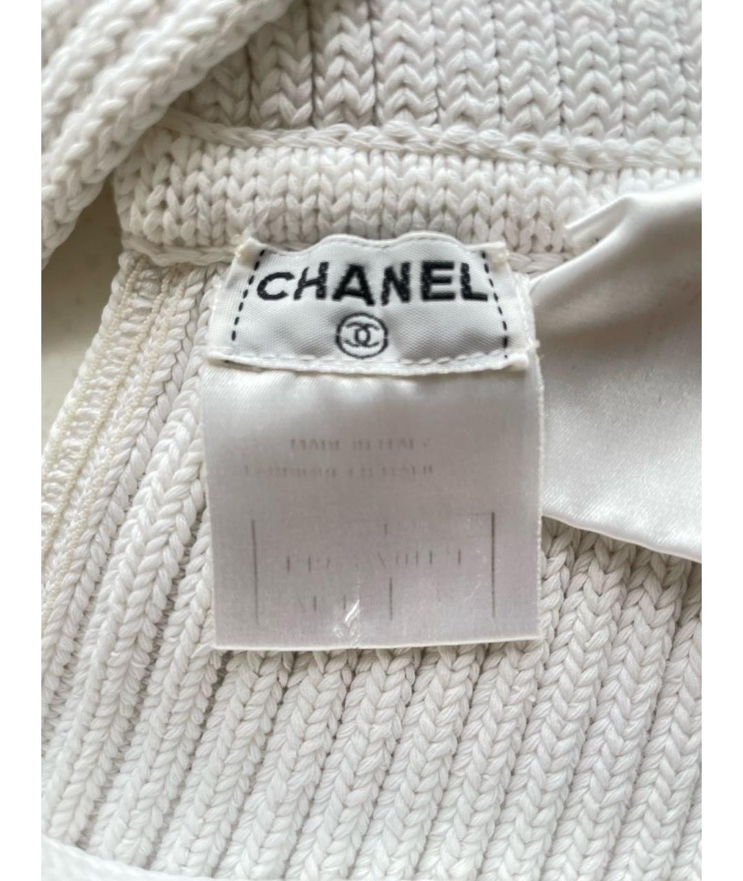 CHANEL Белая майка, фото 4