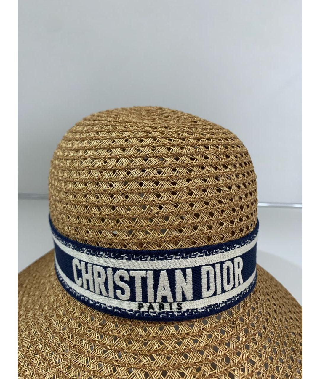 CHRISTIAN DIOR Соломенная шляпа, фото 4