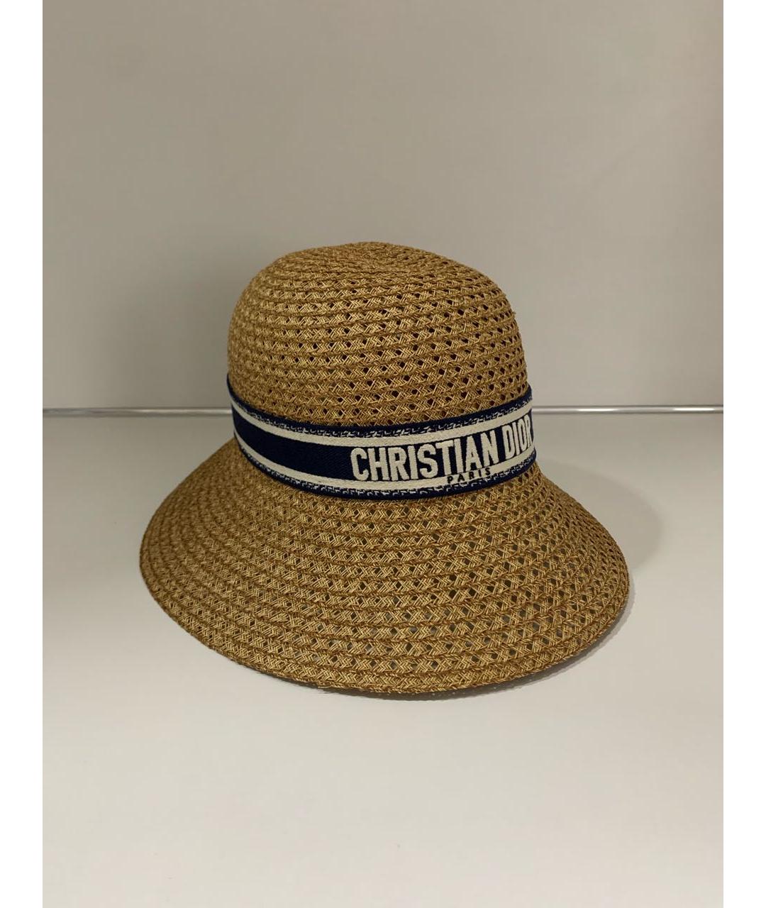 CHRISTIAN DIOR Соломенная шляпа, фото 9