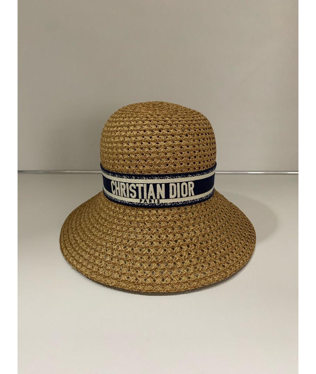 CHRISTIAN DIOR Соломенная шляпа, фото 2