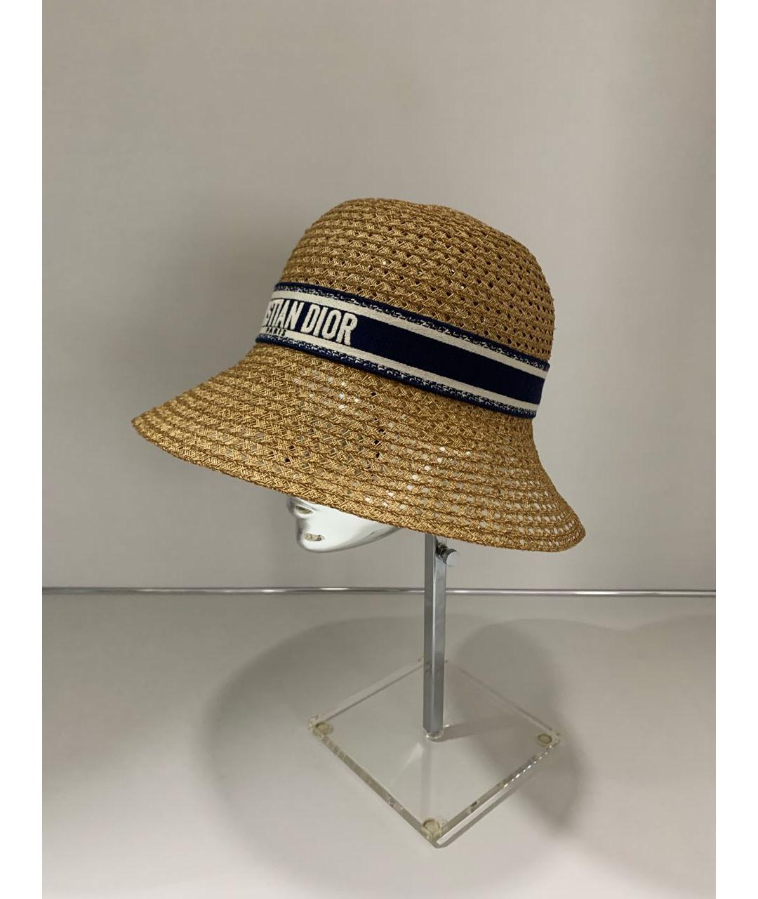 CHRISTIAN DIOR Соломенная шляпа, фото 6
