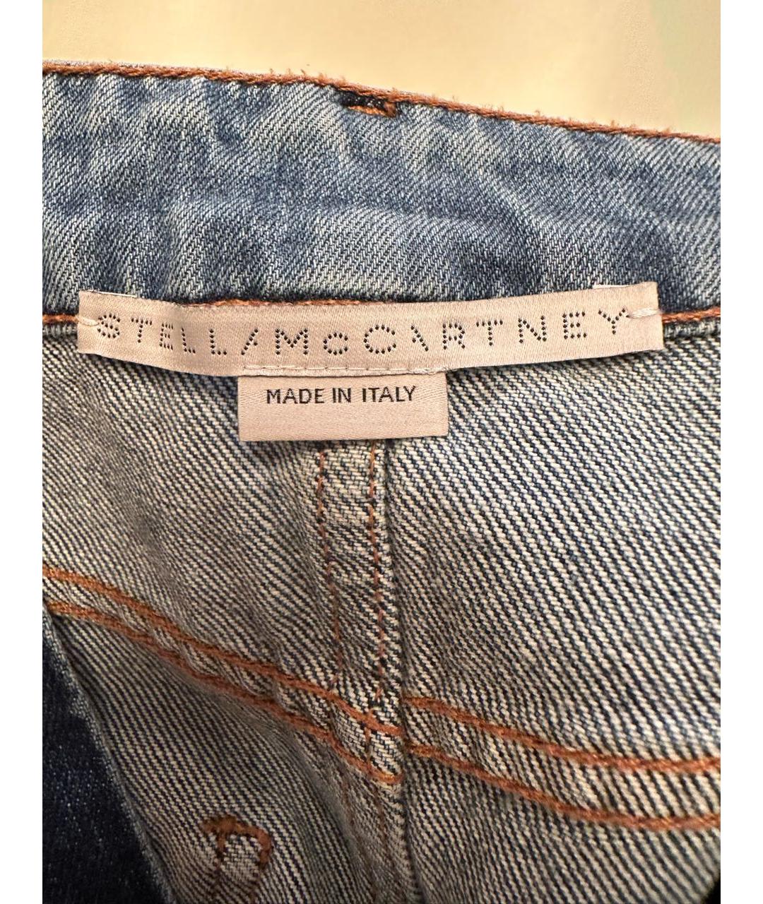 STELLA MCCARTNEY Синяя деним юбка макси, фото 3