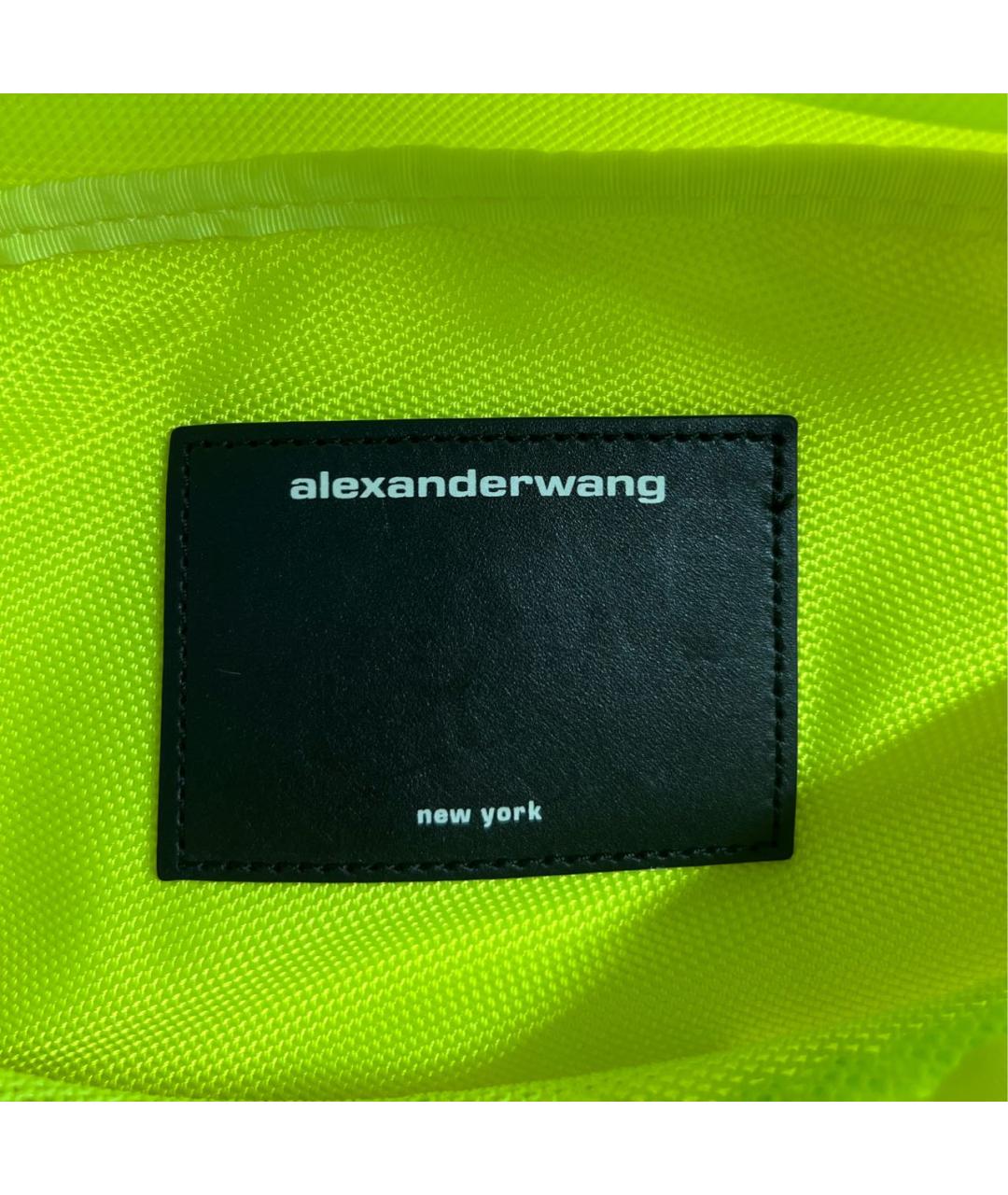 ALEXANDER WANG Желтая поясная сумка, фото 5
