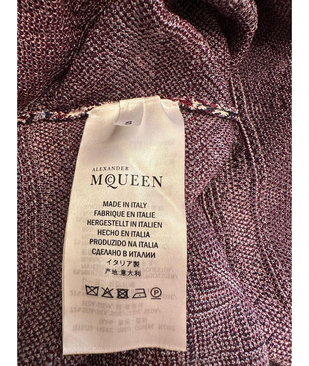 ALEXANDER MCQUEEN Мульти шелковый костюм с юбками, фото 5