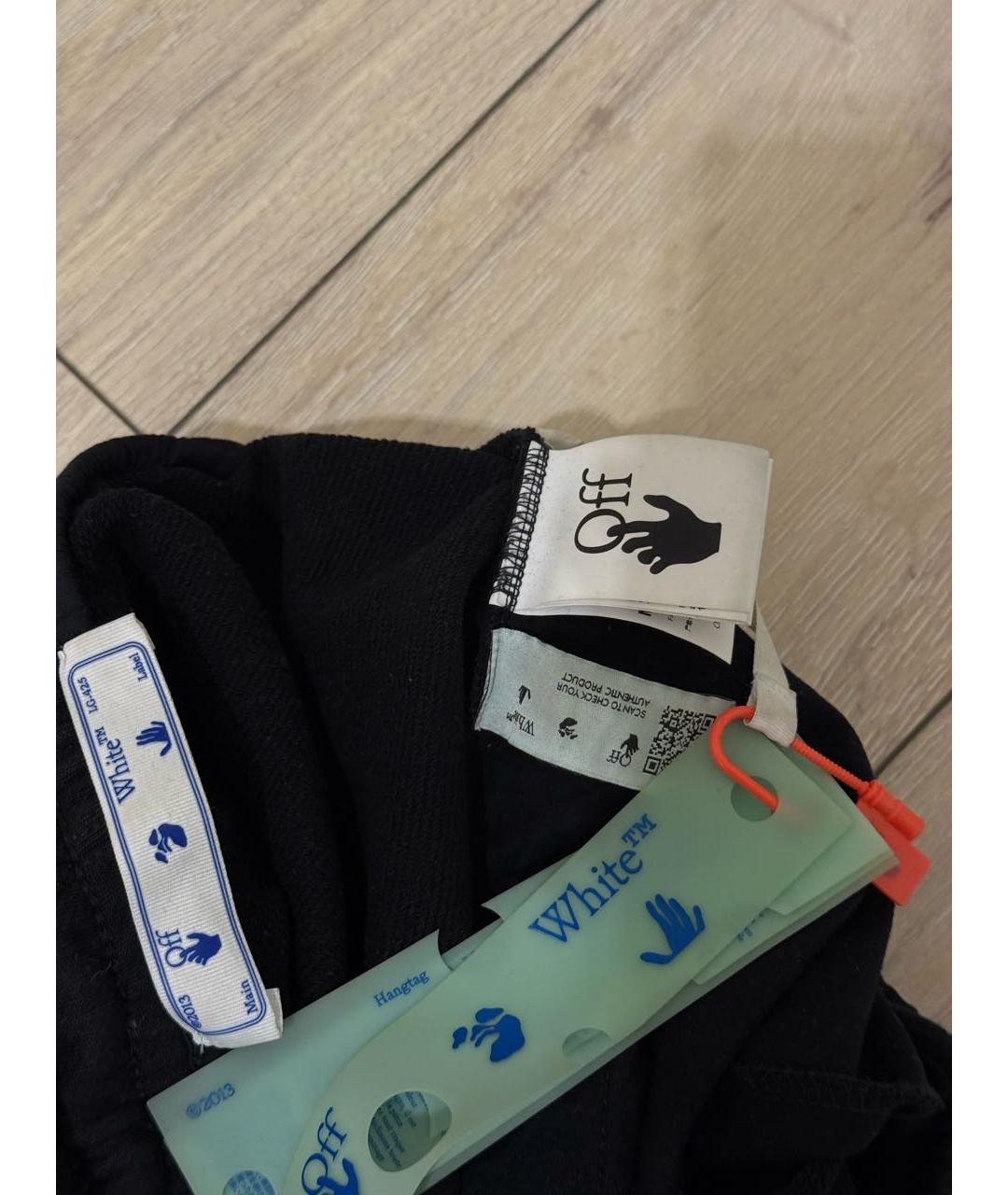 OFF-WHITE Черный хлопковый костюм с брюками, фото 5