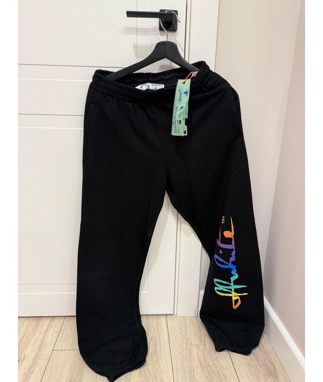 OFF-WHITE Черный хлопковый костюм с брюками, фото 2