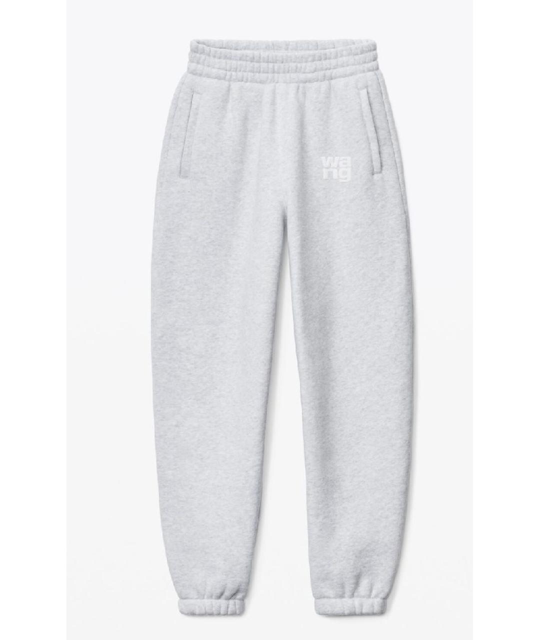T BY ALEXANDER WANG Серый хлопковый костюм с брюками, фото 2