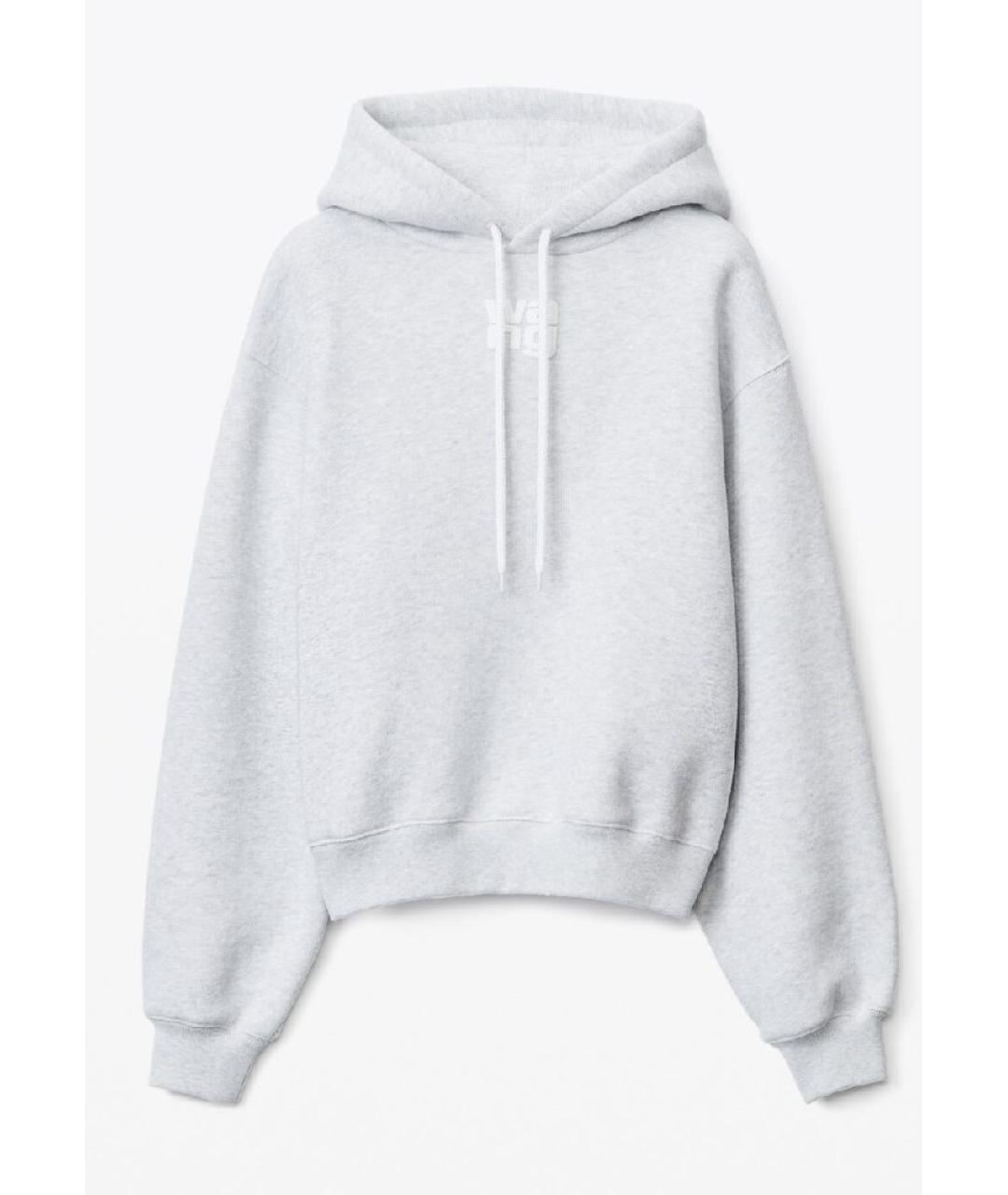 T BY ALEXANDER WANG Серый хлопковый костюм с брюками, фото 5