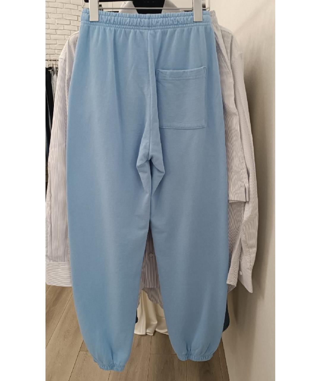 SPORTY AND RICH Голубой хлопковый спортивные костюмы, фото 4