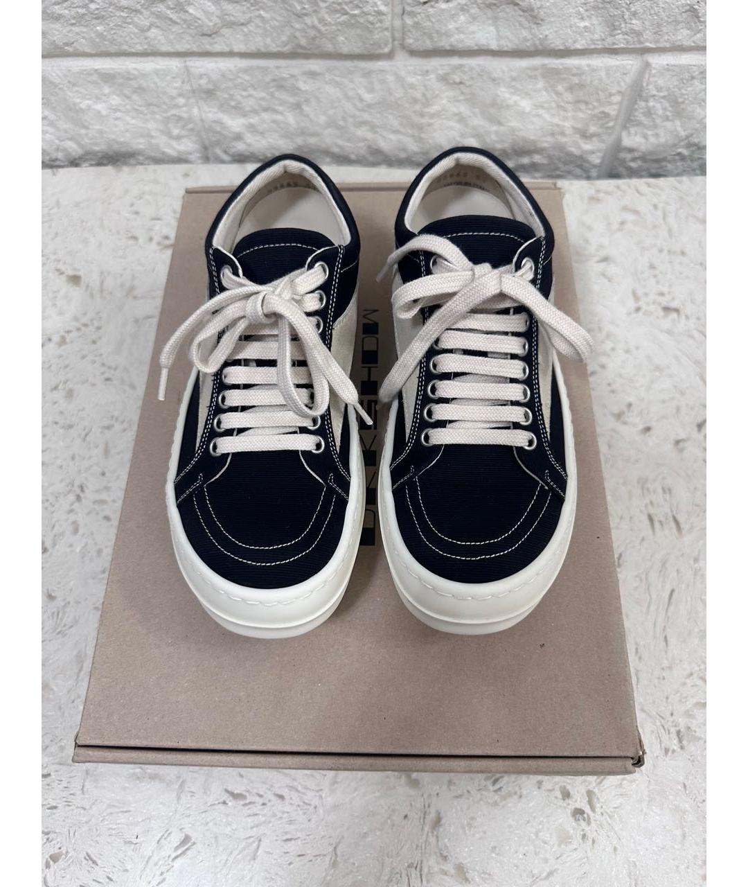 RICK OWENS DRKSHDW Черные кеды, фото 2