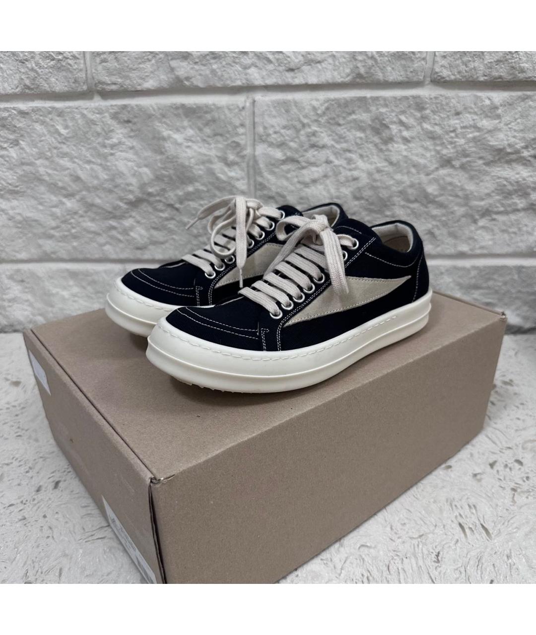 RICK OWENS DRKSHDW Черные кеды, фото 9