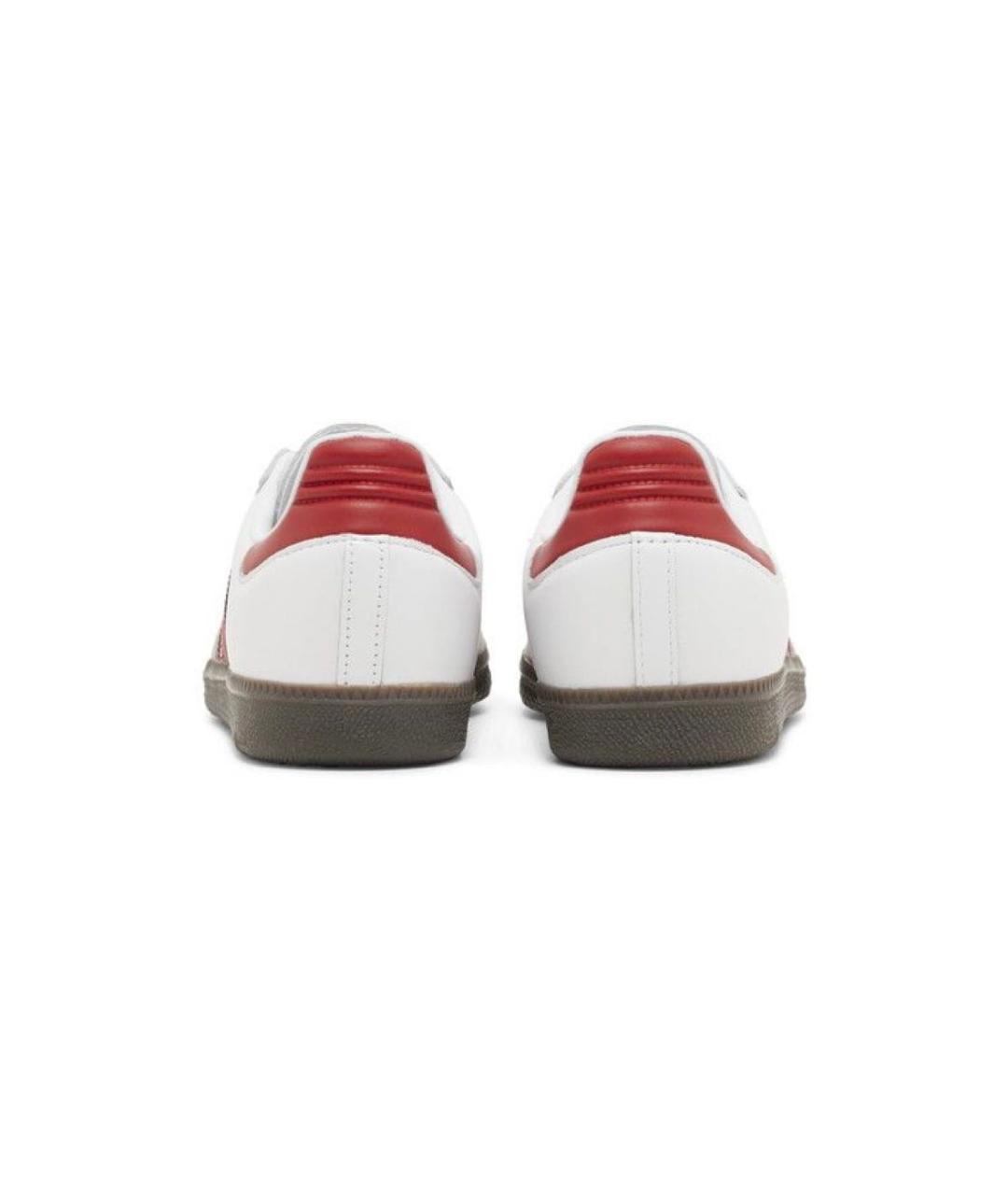 ADIDAS Белые кожаные кеды, фото 4