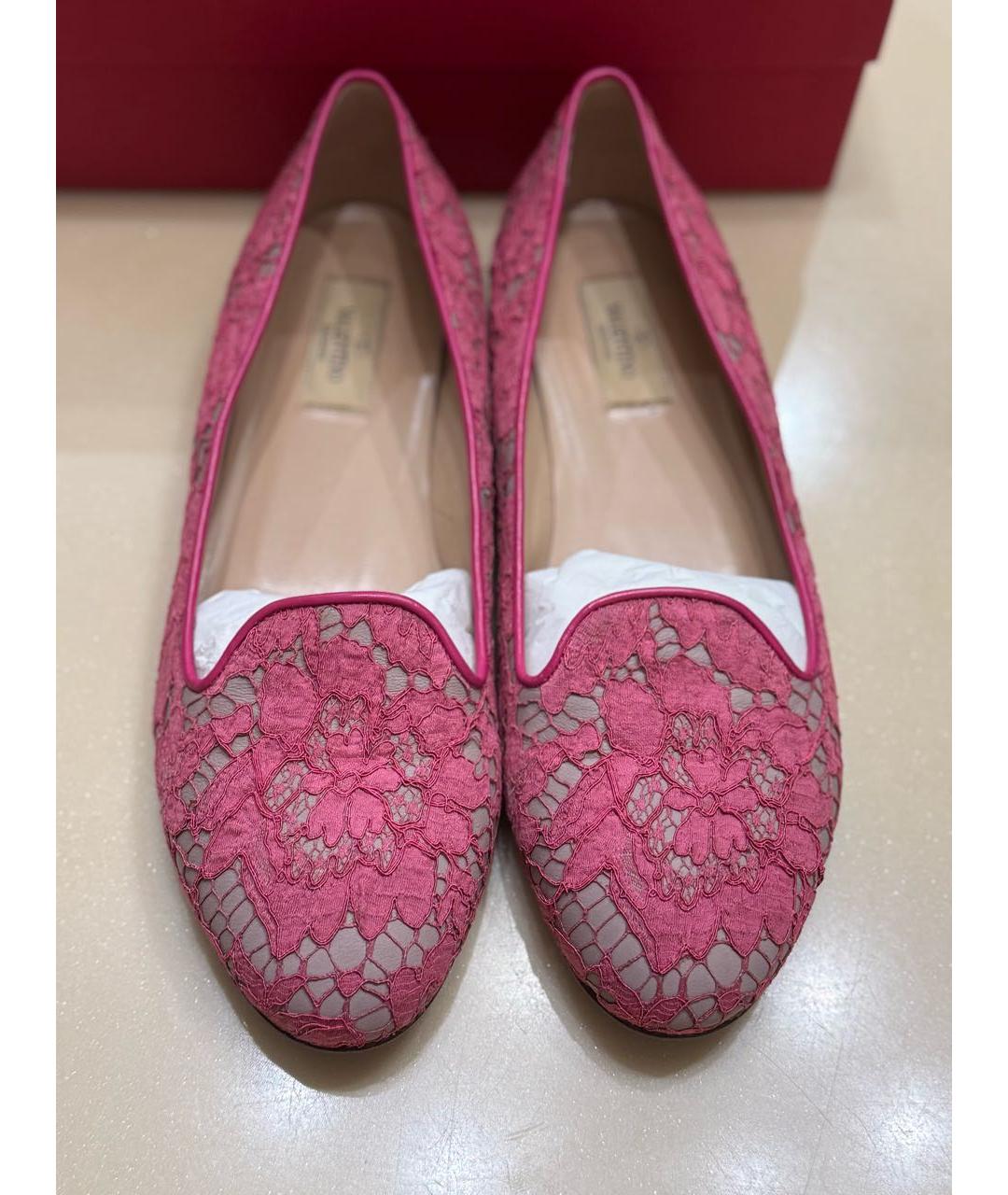 VALENTINO Розовые лоферы, фото 2