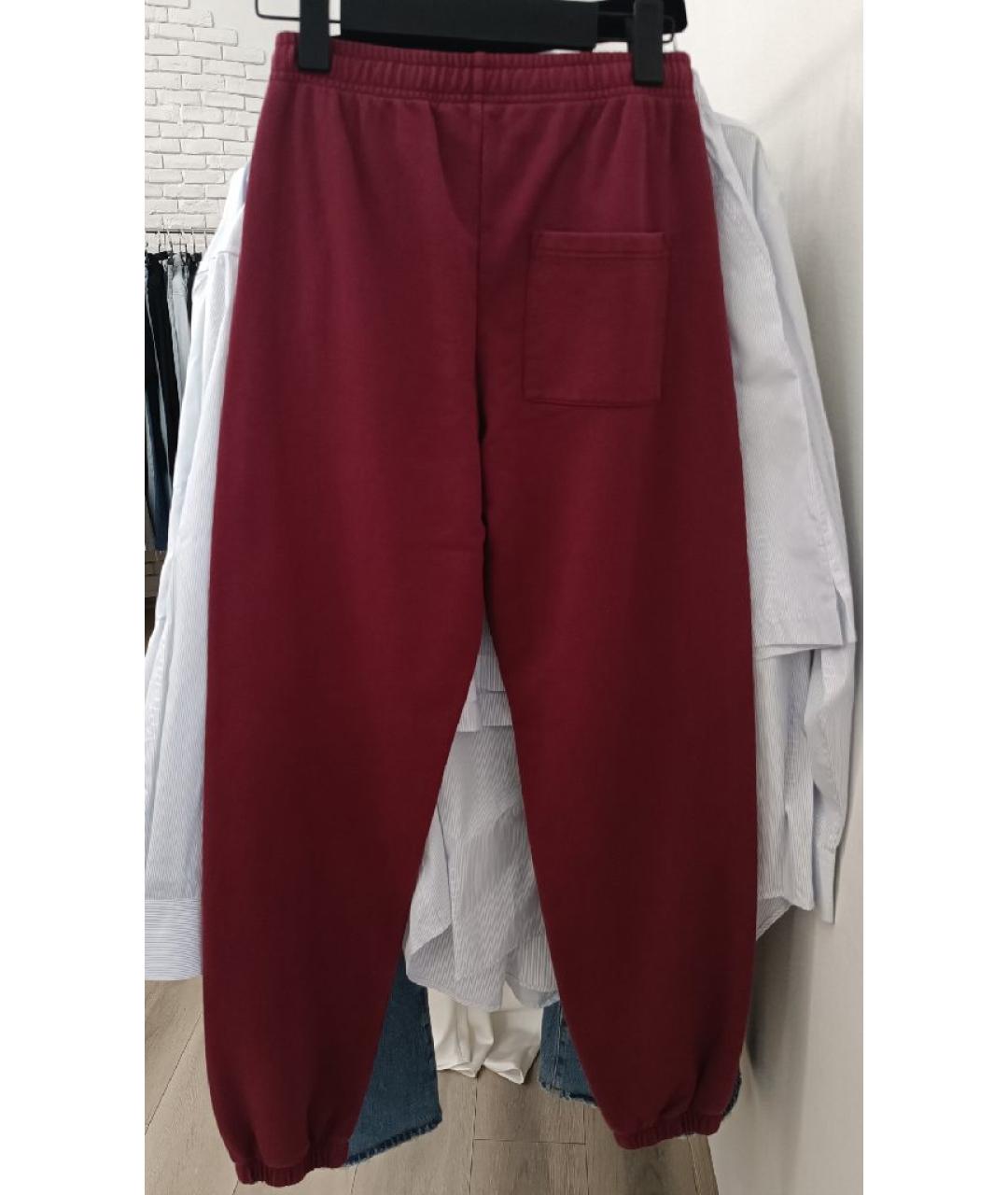 SPORTY AND RICH Бордовый хлопковый спортивные костюмы, фото 3