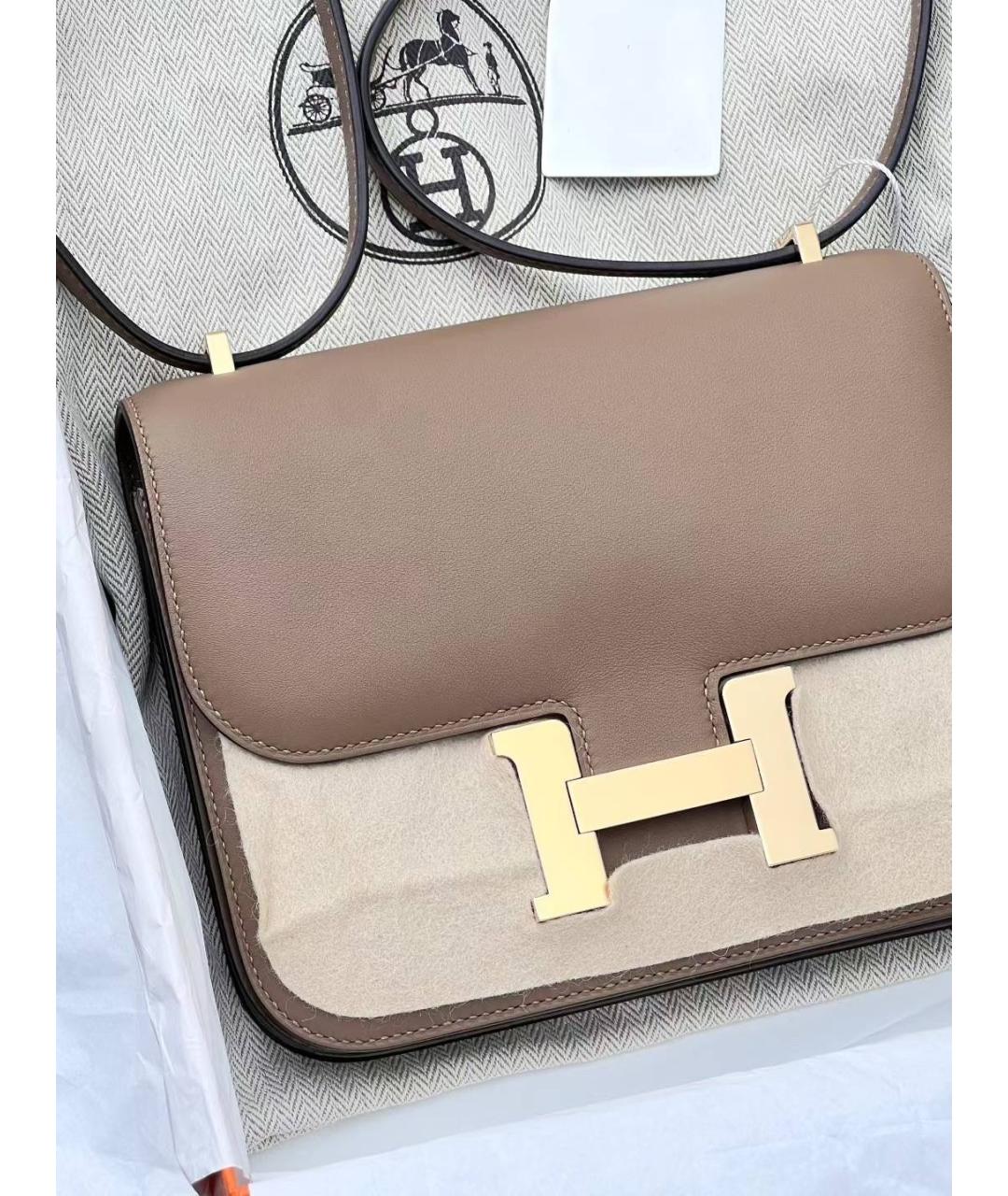 HERMES Кожаная сумка через плечо, фото 2