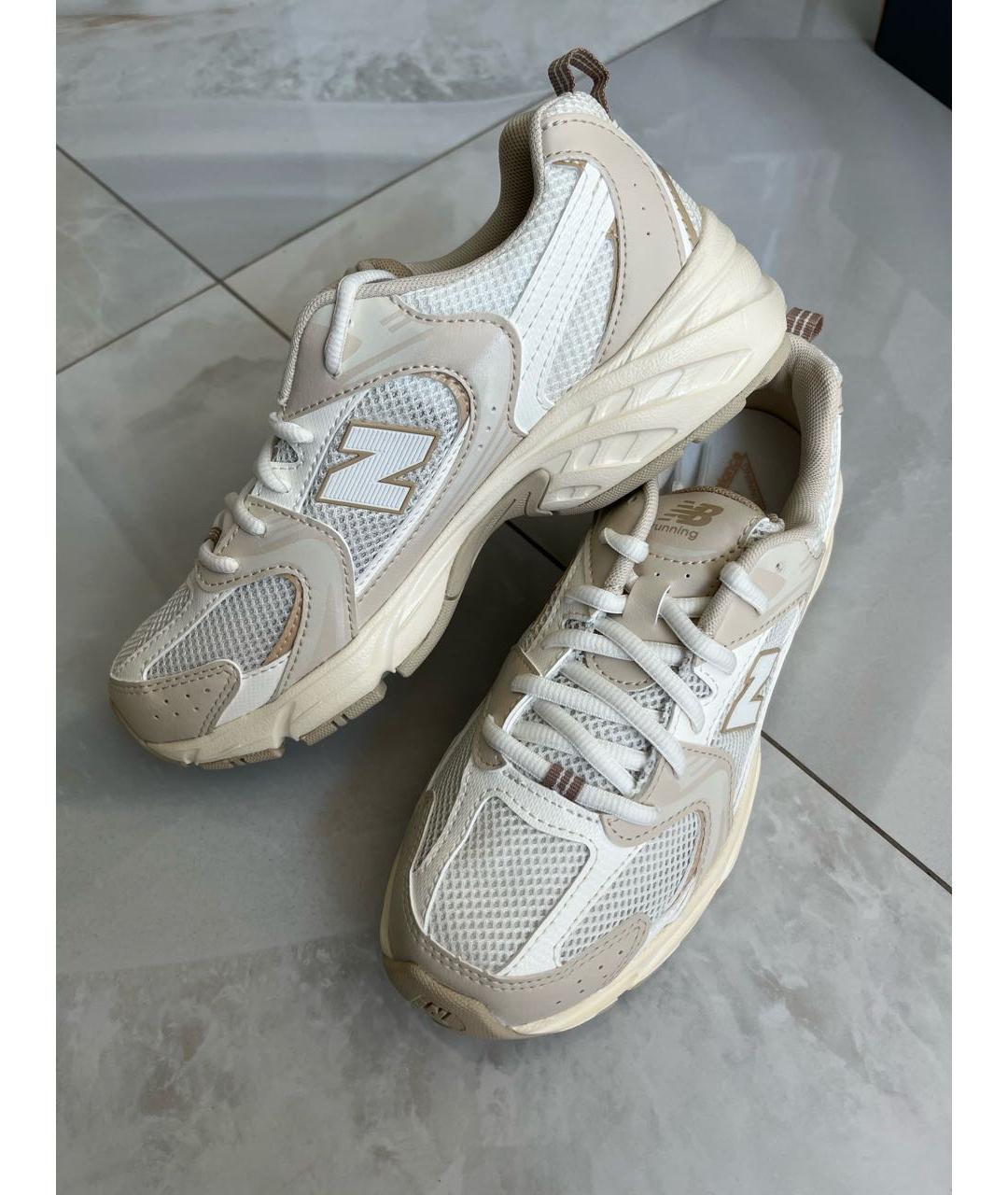 NEW BALANCE Бежевые кроссовки, фото 8