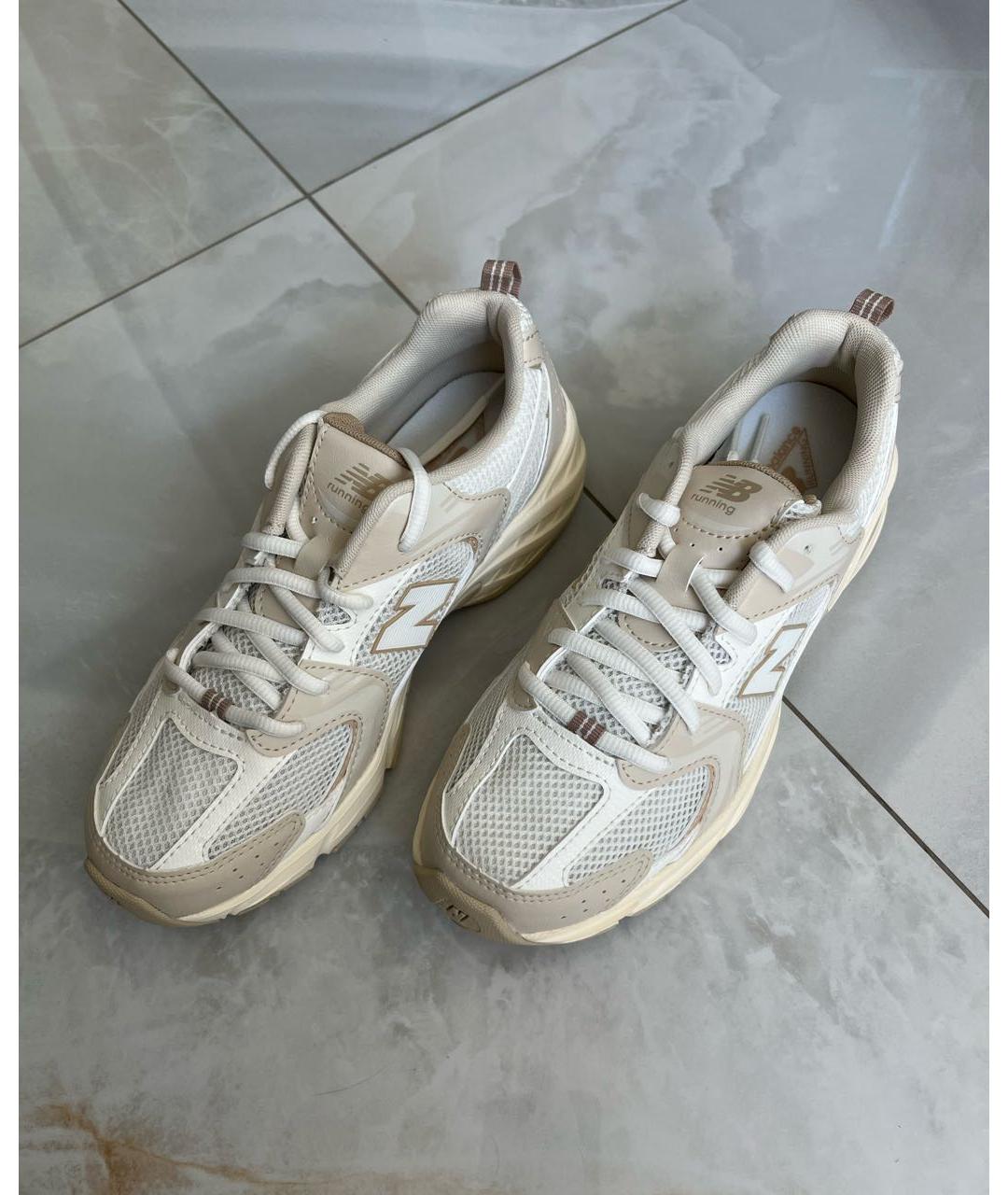 NEW BALANCE Бежевые кроссовки, фото 5